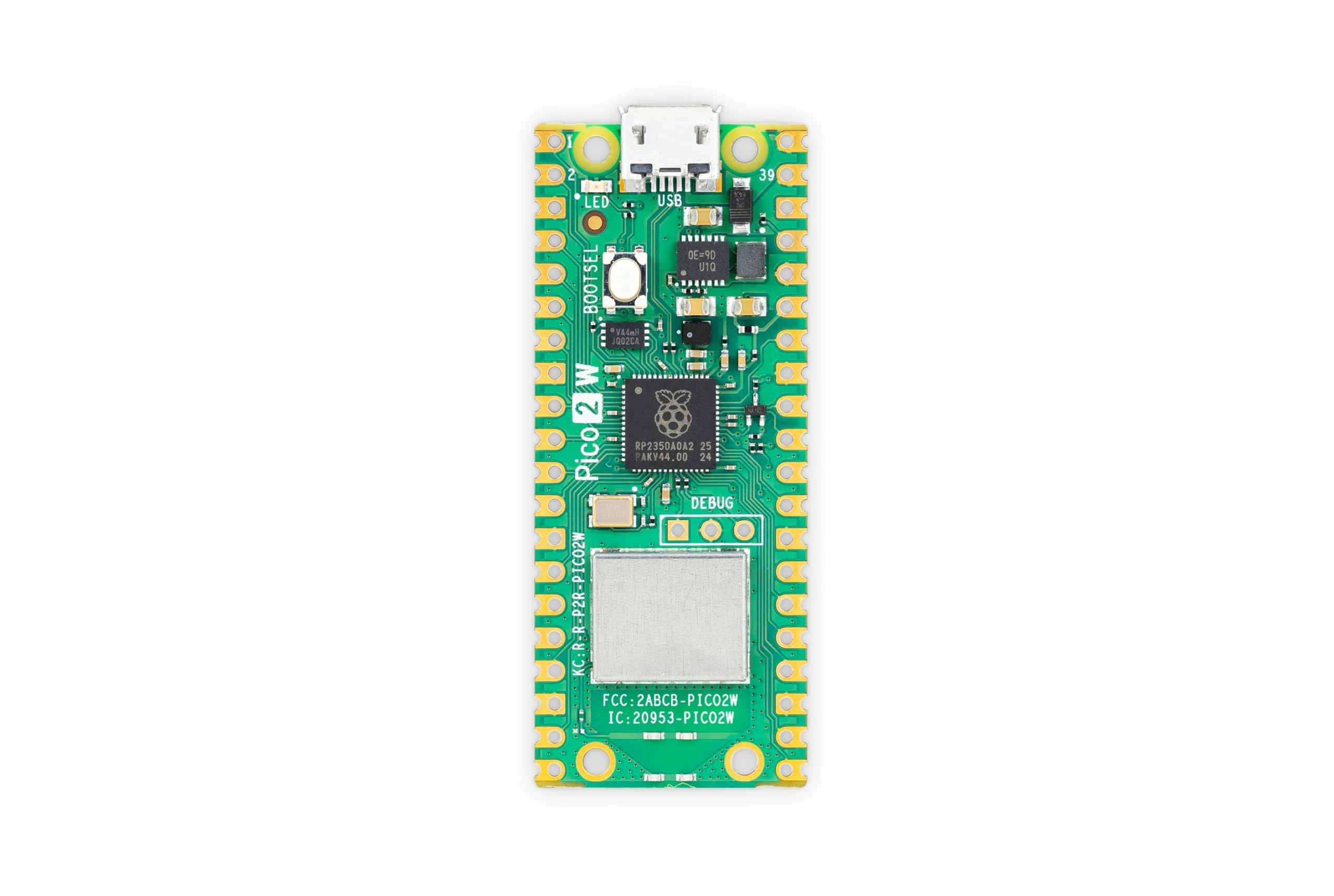 Raspberry Pi Pico 2W PICO 2W Microcontroller