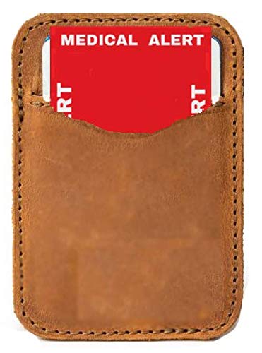Red Medical Condition and Emergency Contact ID Wallet Card Folding, Medical Alert Card (5 Pack) 5 - Image 6
