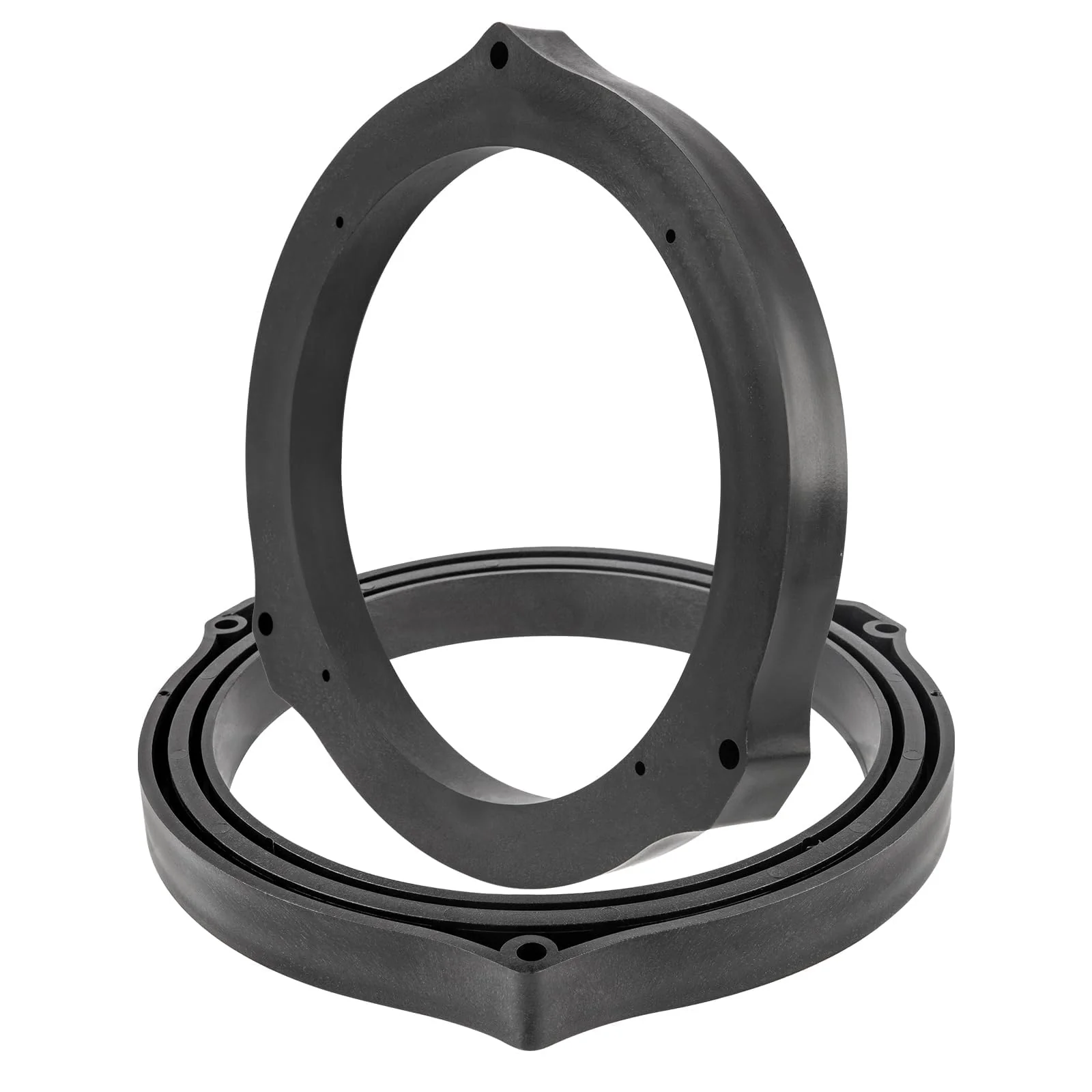 RED WOLF 6.5 Inch Front Rear Door Speaker Adapter Compatible with Ford 2013-2020 Mustang Fusion Fiesta Focus Install 6-1/2" Aftermarket Audio Speaker Spacer Ring Bracket 2 PCS PJFD03-1906