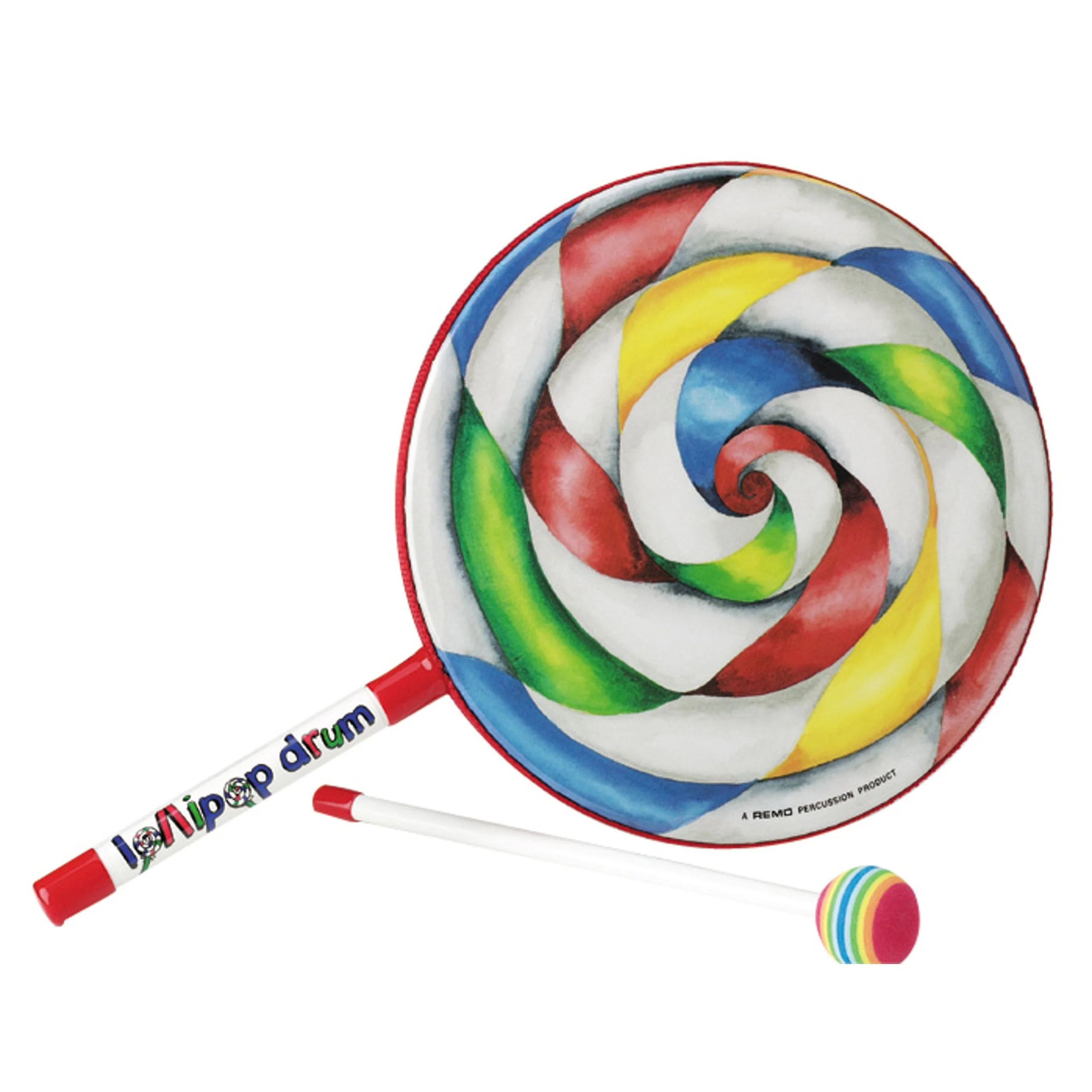 Remo ET-7110-00 Kids Percussion Lollipop Drum, 10" 10" Drum