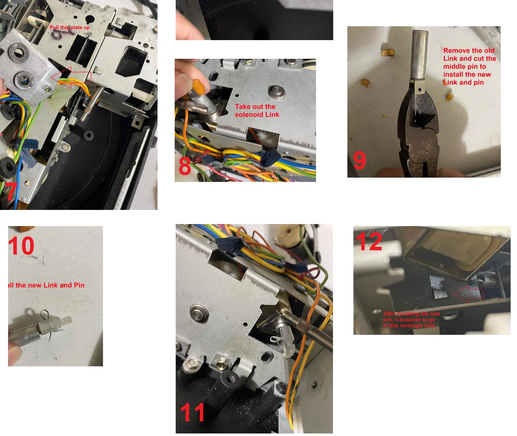 Repair Kit for Kodak Carousel Slide Projector - Does Not Advancing - Image 4