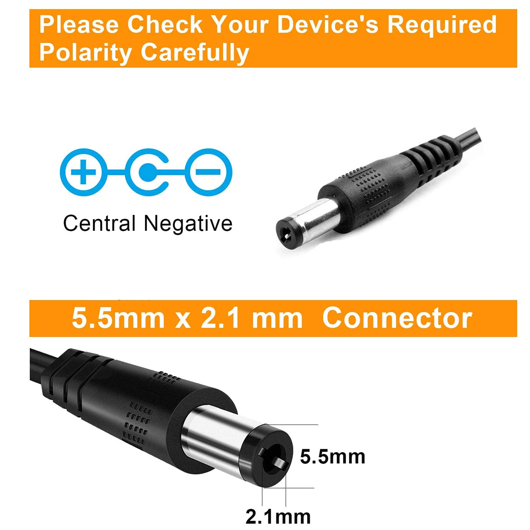 Replacement for Boss 9V PSA Adapter Guitar Pedal Power Supply Compatible with Boss PSA-120S ME-80 ME-70 ME-25 ME-50B GT-100 GT-1 GT-10 AD-10 BR-80 BR-600 DB-88 DB-90 CE-2B RE-20 RC-1 RC-3 - Image 6