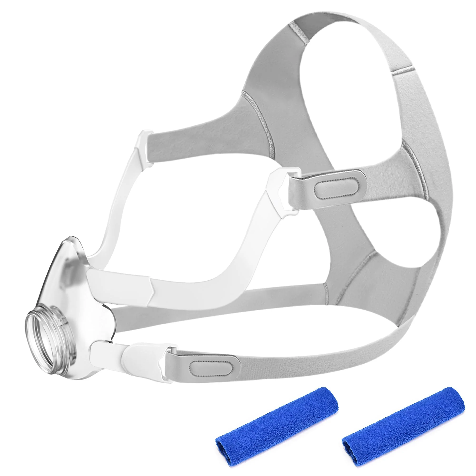 Replacement Frame Kit for Airfit F20 Includes 1 Piece Frame & 1 Piece Headband & 1 Pair Clips & 2 Pieces Soft Strap Covers (Without Elbow) High Quality CPAP Accessories by BlessEase