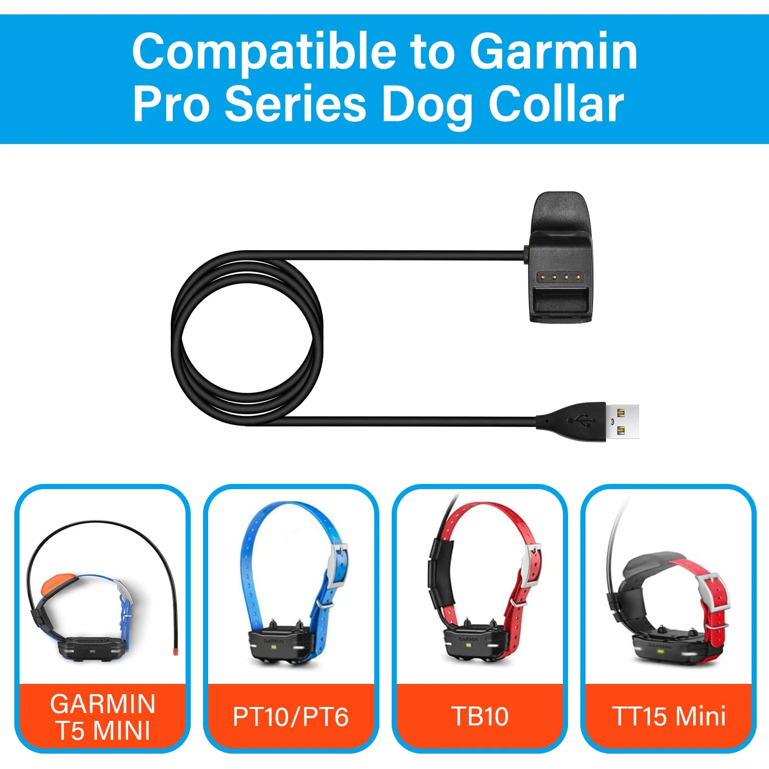 Replacement Garmin TT15Mini Charging Clip Charger TB10 PT10 PT6 T5 Mini for Garmin PRO Series - Image 4