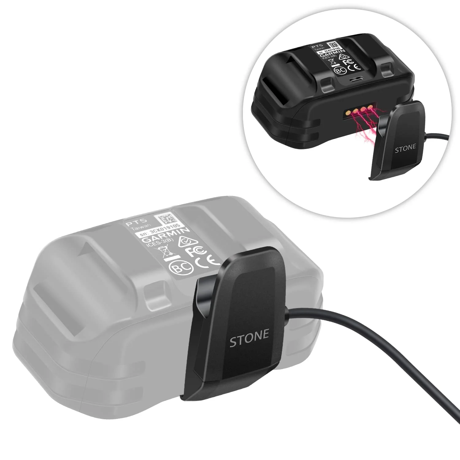 Replacement Garmin TT15Mini Charging Clip Charger TB10 PT10 PT6 T5 Mini for Garmin PRO Series - Image 8