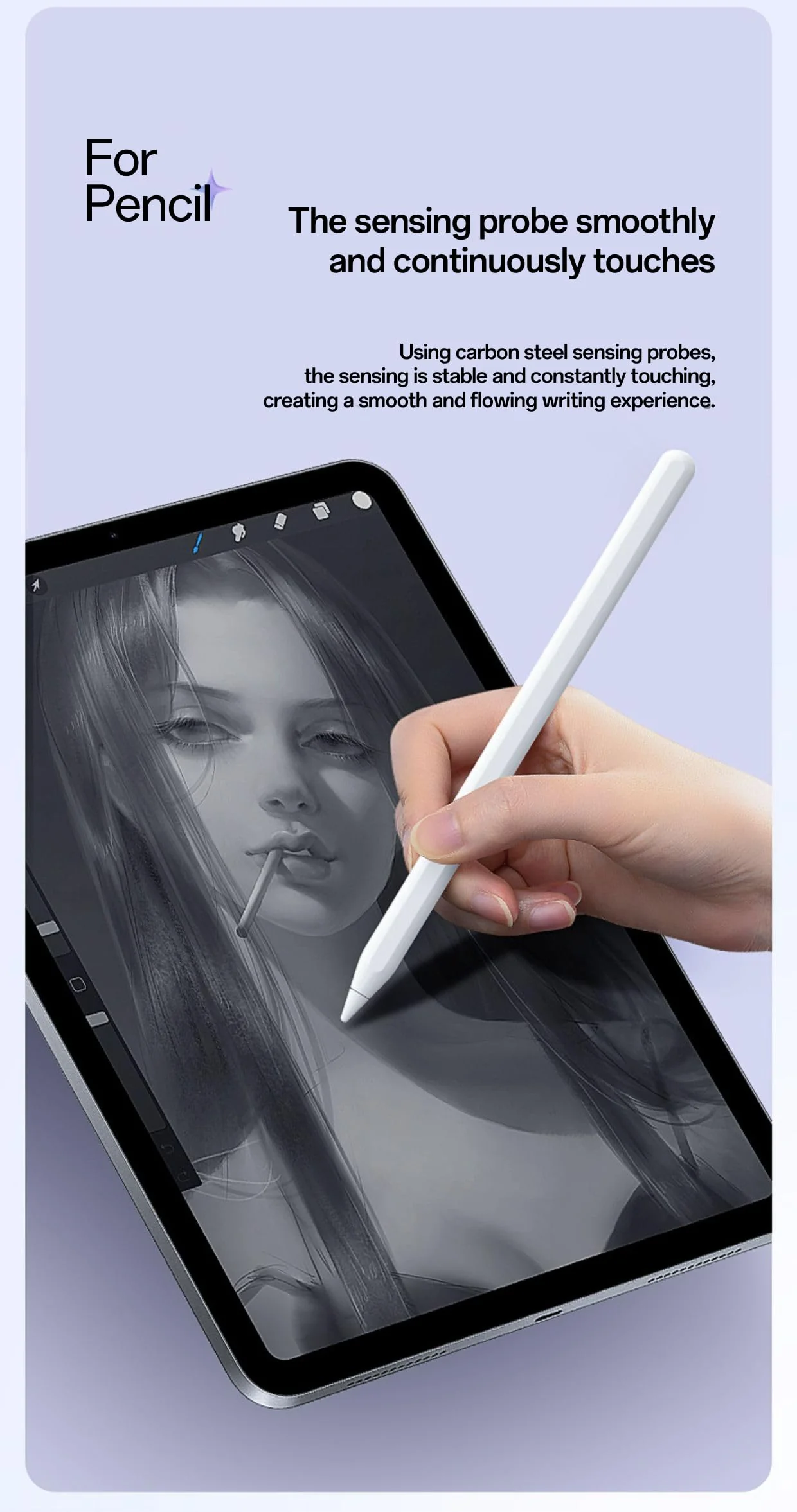 Replacement Pencil Tips for Apple Pencil Pro,Upgraded Pencil Tips fit for Apple 2nd 1st Gen USB-C,and Logitech Crayon Digital Pencil,Needle Pencil Tips with Case,IPad Pro Pencil Sets clear1 - Image 4