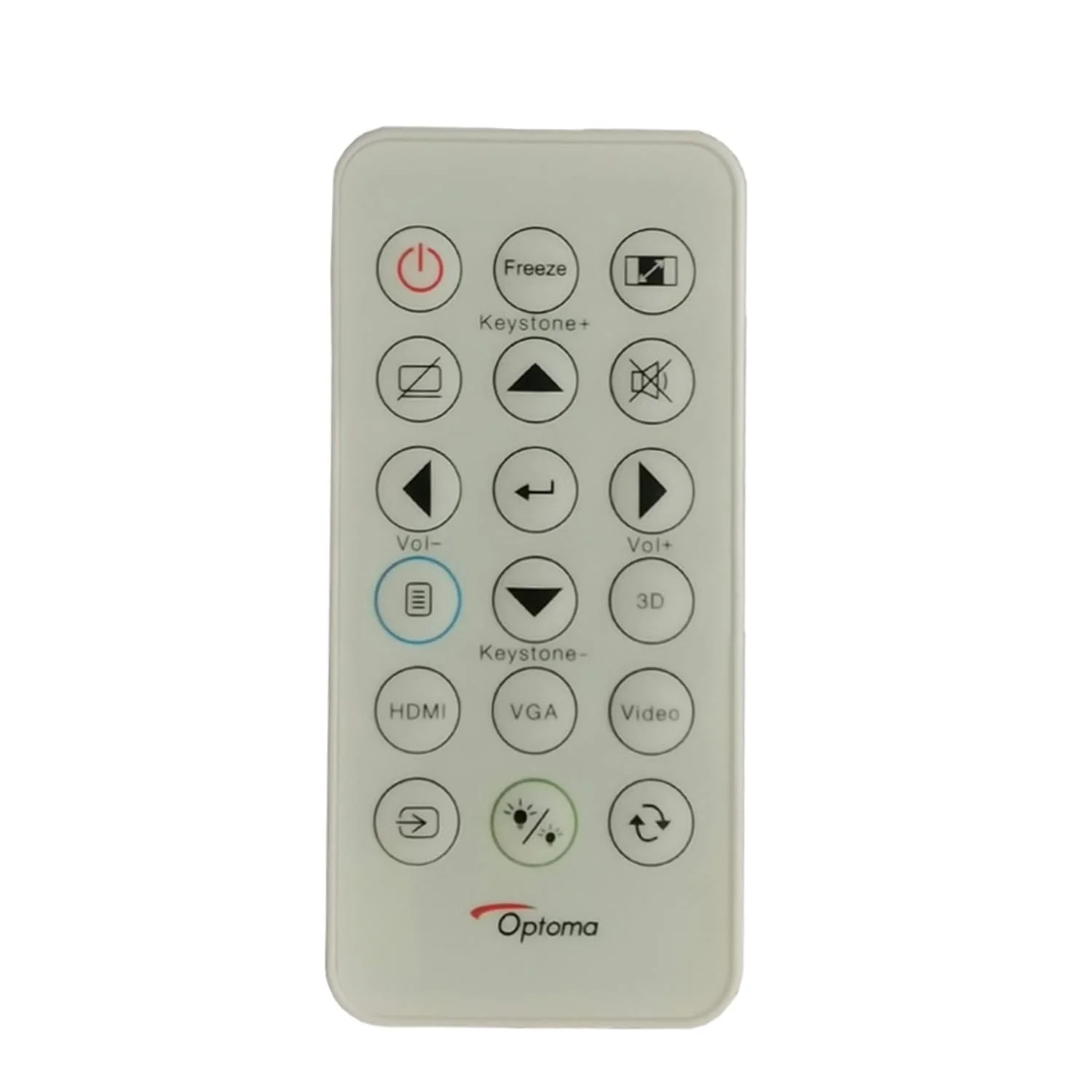 Replacement Remote Compatible with OPTOMA EH331, EH335, EH400+, ZH403, X412, X355, X343, X318ST, WU336, W412, W400+, W355, W319ST, W309ST, S343, S336, HD28HDR, GT780, GT770 Projectors TYPE-5