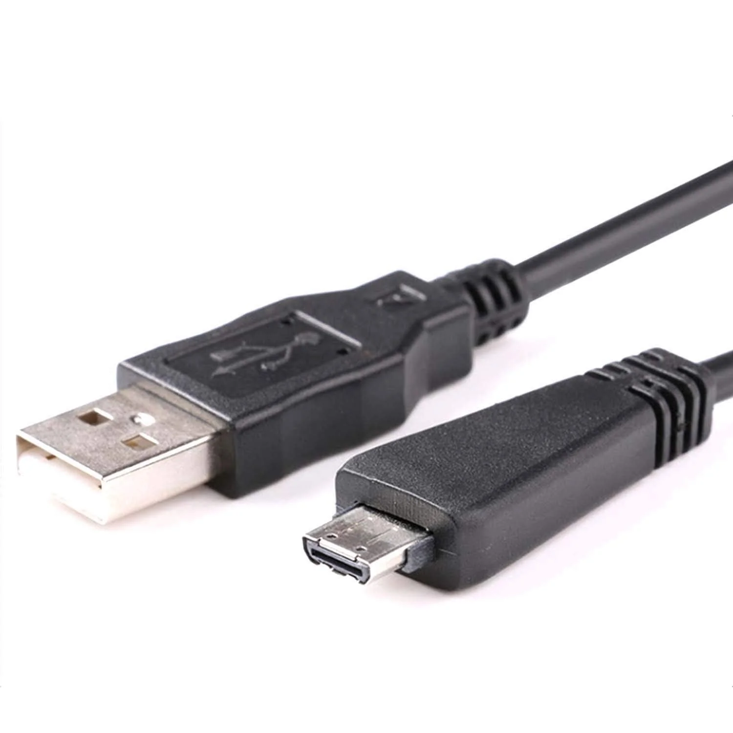 Replacement VMC-MD3 USB Data Sync Transfer Cable USB 2.0 Charging Cord Lead Compatible with Sony Cyber-Shot/Cybershot Digital Camera DSC-W350D W360 W380 W390 W570 TX100 TX66 and More (3.3ft/Black) 3.3FT - Image 2