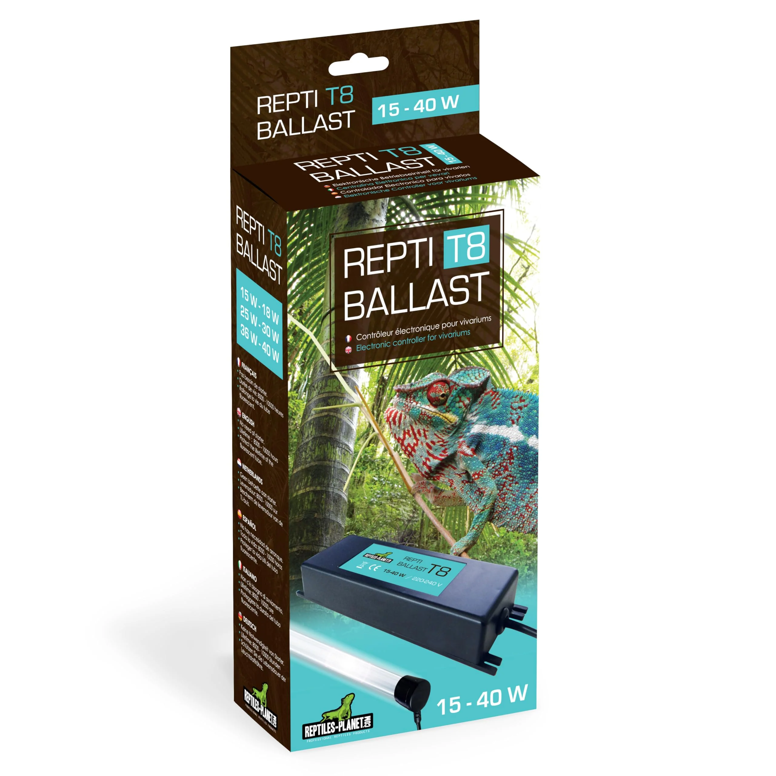 Reptile Planet - Repti Ballast for Fluorescent Tube T8 from 15 to 40 W