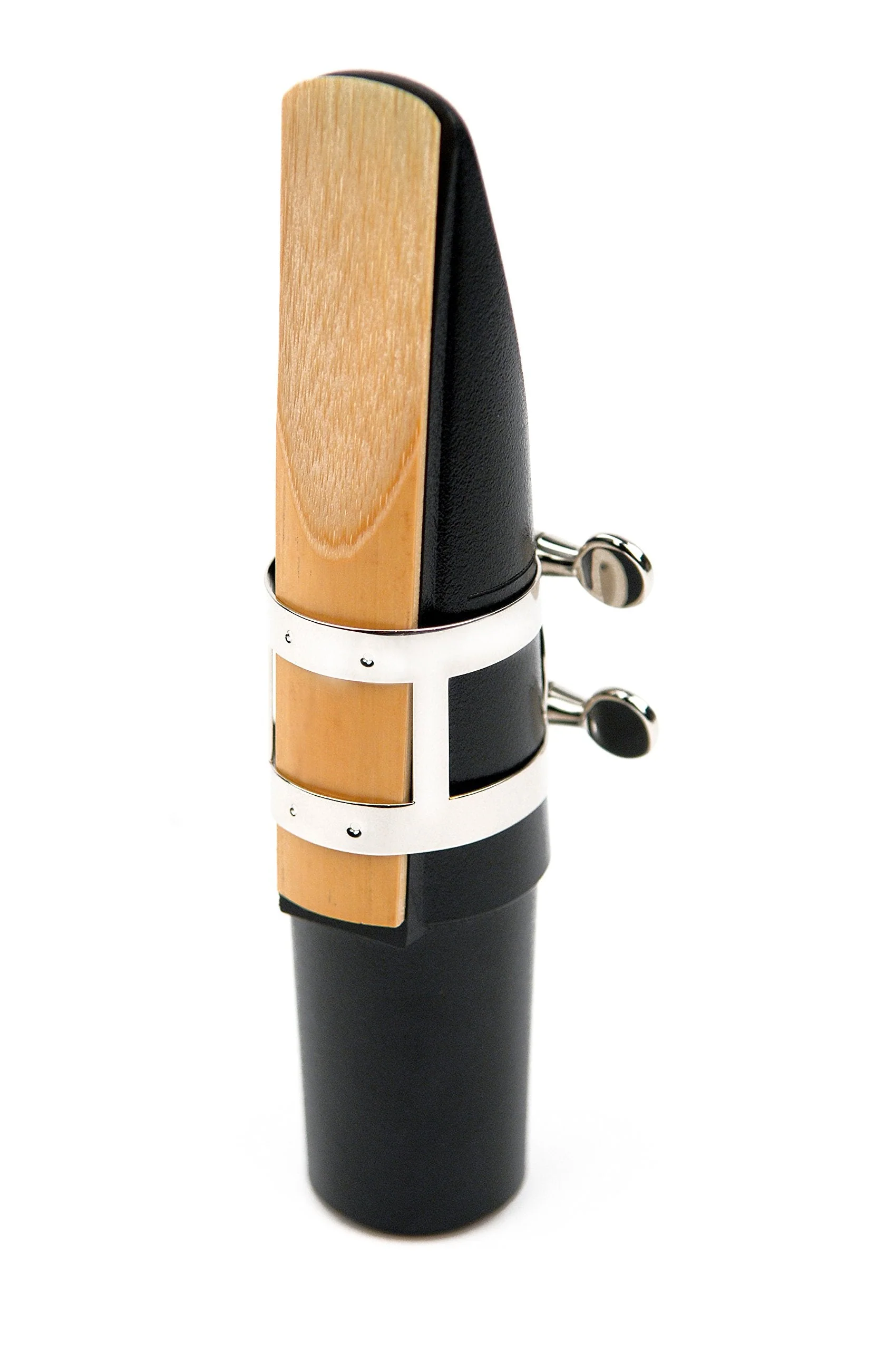 Rico Ligature & Cap, Baritone Sax, Nickel Plated Ligature & Cap Sets Tenor/Baritone Sax - Image 3