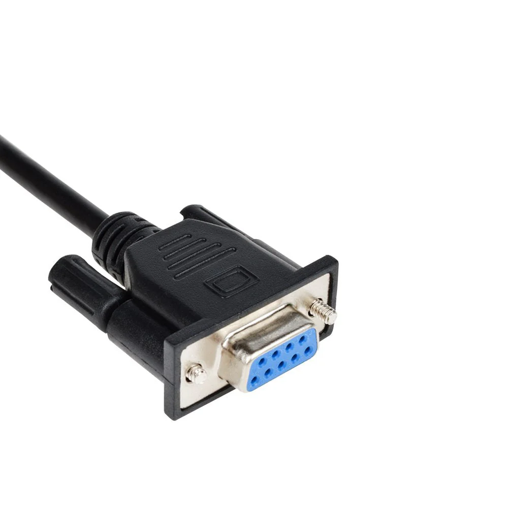 RJ45 to RS232, DB9 9-Pin Serial Port Female to RJ45 Cat5 Ethernet LAN Console 4.9Ft - Image 2