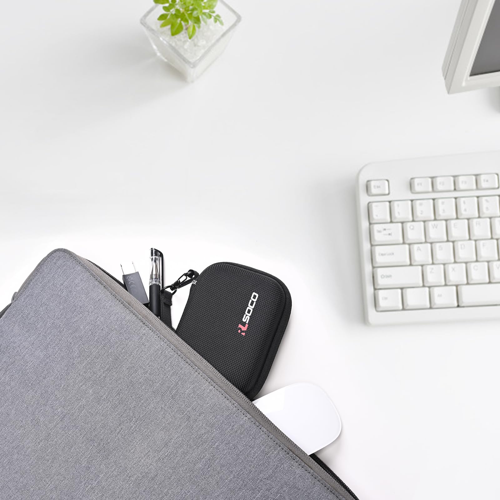 RLSOCO Carrying Case for SAMSUNG T7/T7 Shield/T7 Touch/T9/T5 Portable SSD 1TB/2TB/4TB/500GB External Solid State Drive - Image 7