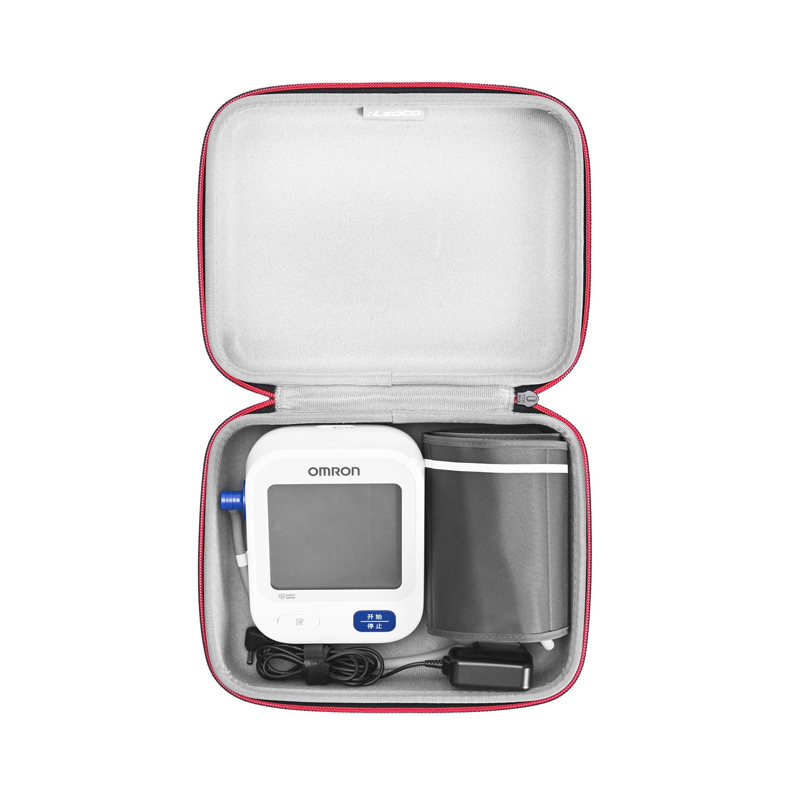 RLSOCO Hard Case for OMRON Bronze/Iron/Silver/Gold/5 Series/3 Series/7 Series Upper Arm Blood Pressure Monitor - Fits for BP5150/BP5000/BP5255/BP4350/BP5100/BP5250/BP742N/BP6100/BP6350 (Case Only) - Image 7