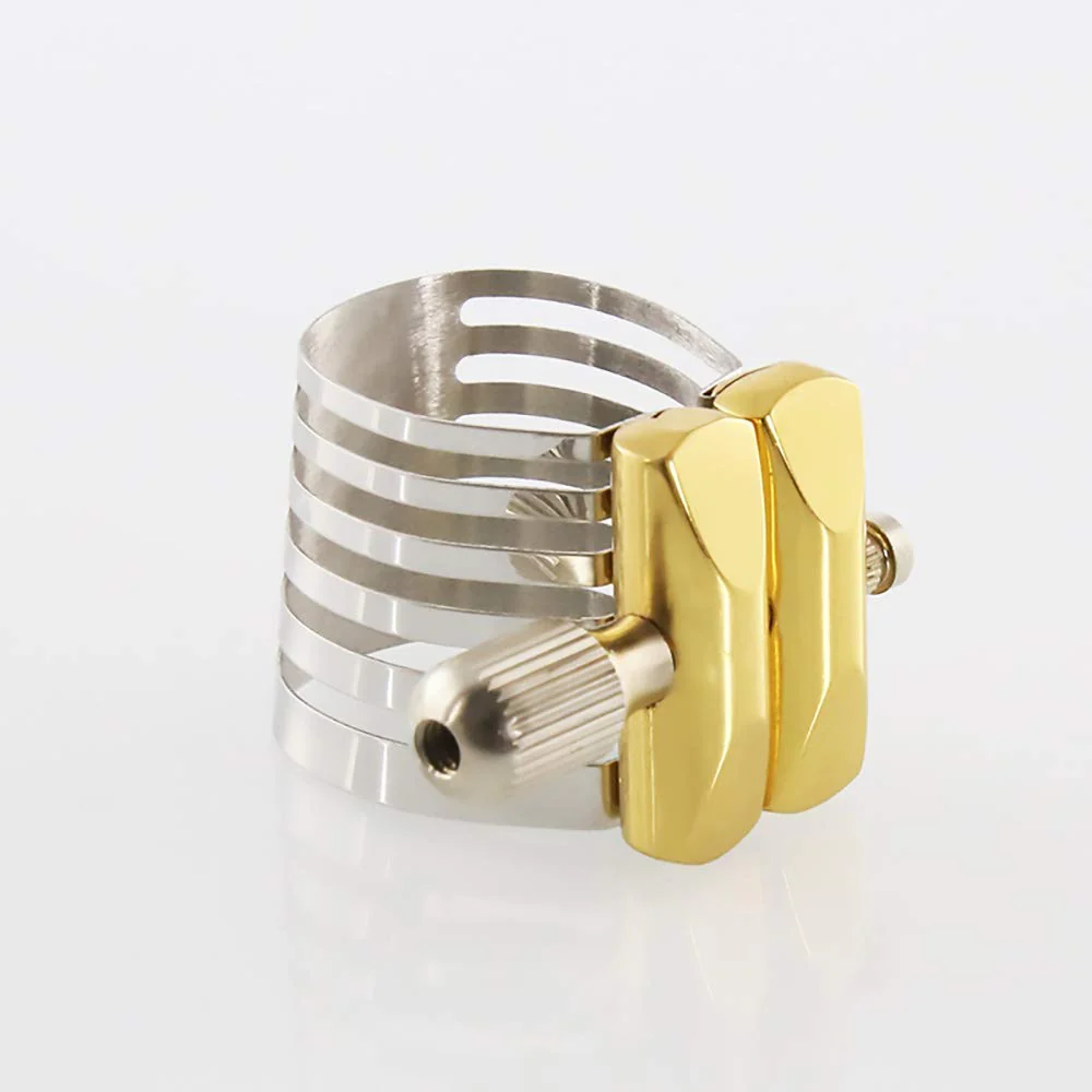 Rochix Stainless Steel Ligature for Tenor Saxophone Sax tenor sax stainless steel ligature - Image 3