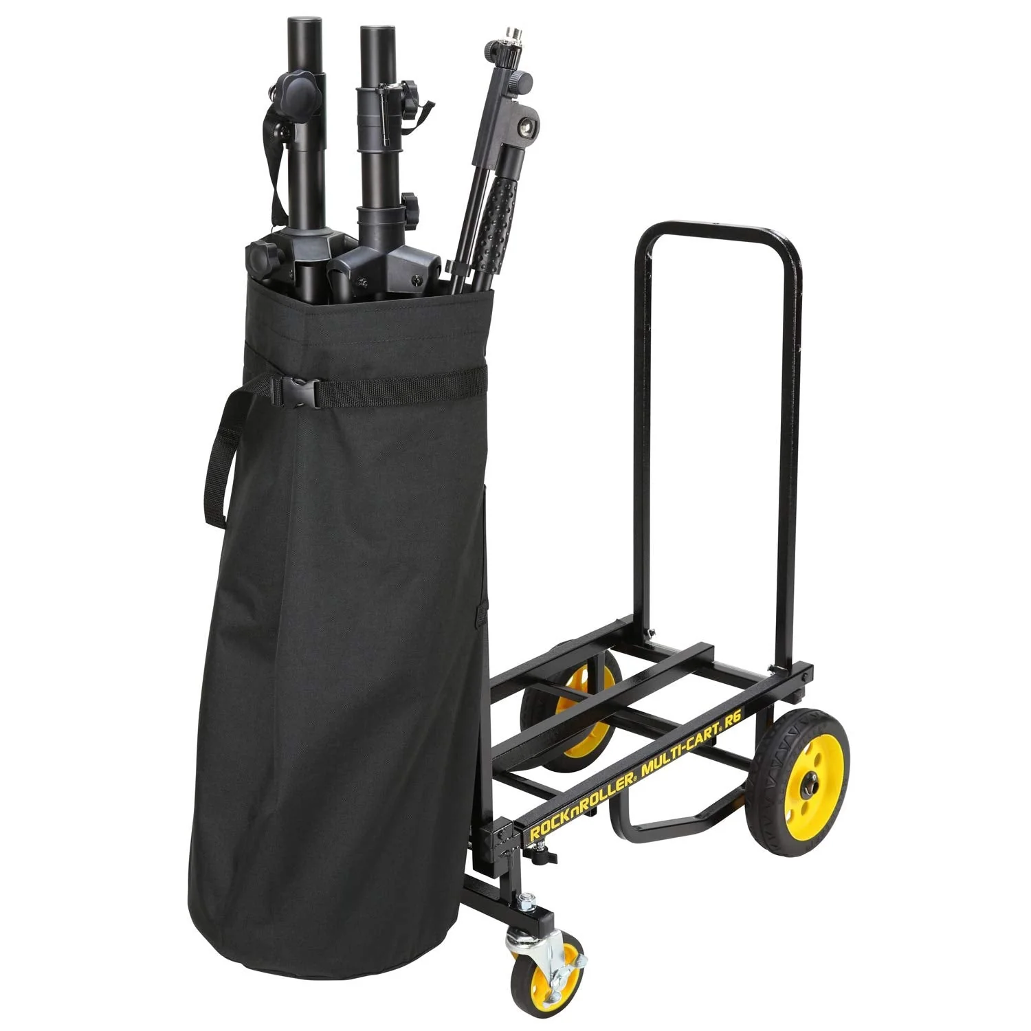 Rock-N-Roller RSA-HBR6 Handle Bag with Rigid Bottom for R6 Multi-Carts (RSAHBR6) Black
