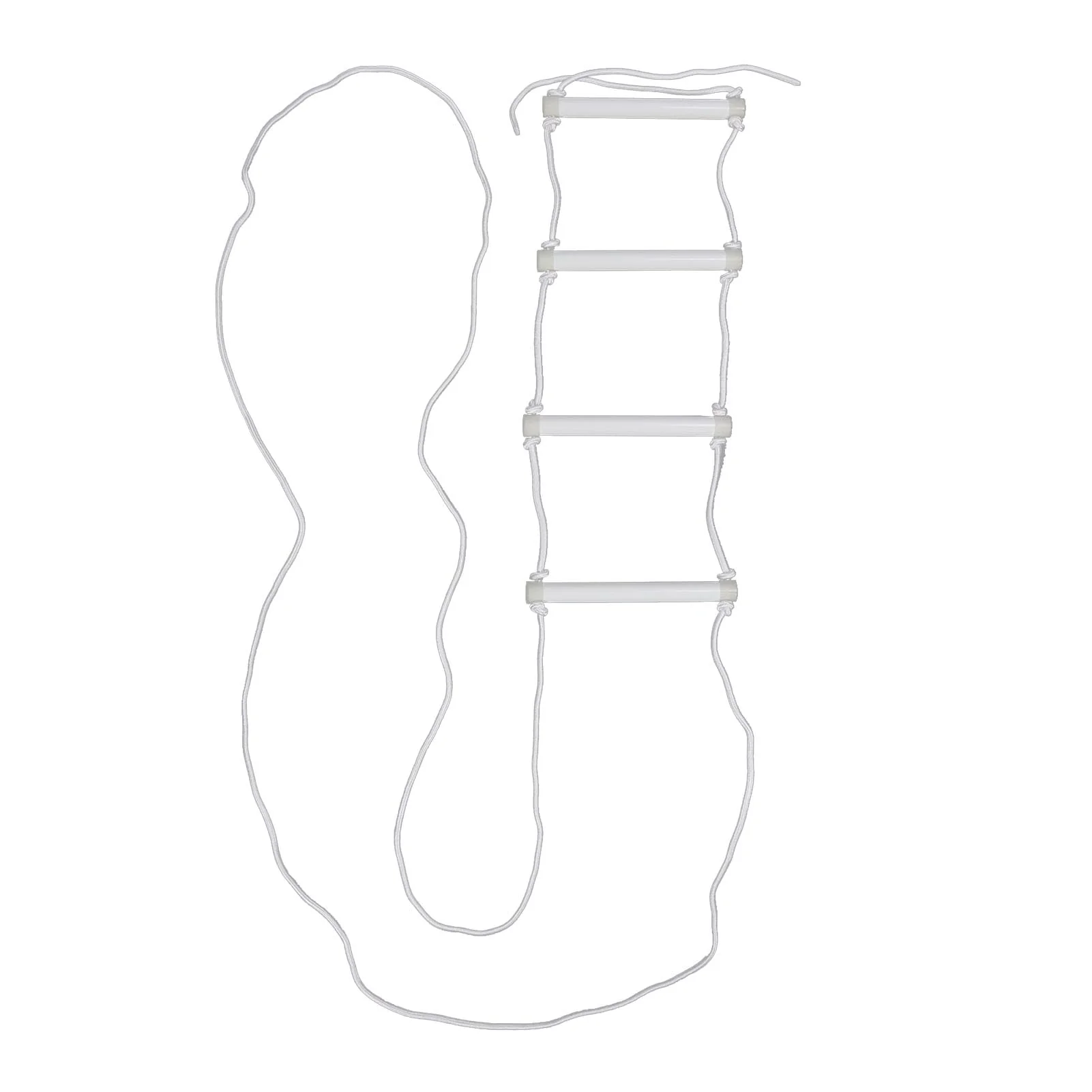 Rope Ladder, Bed Pull Ladder with Built-in Light, for Elderly, Disabled and Injured, Robust with Large Load Capacity, Easy to Install