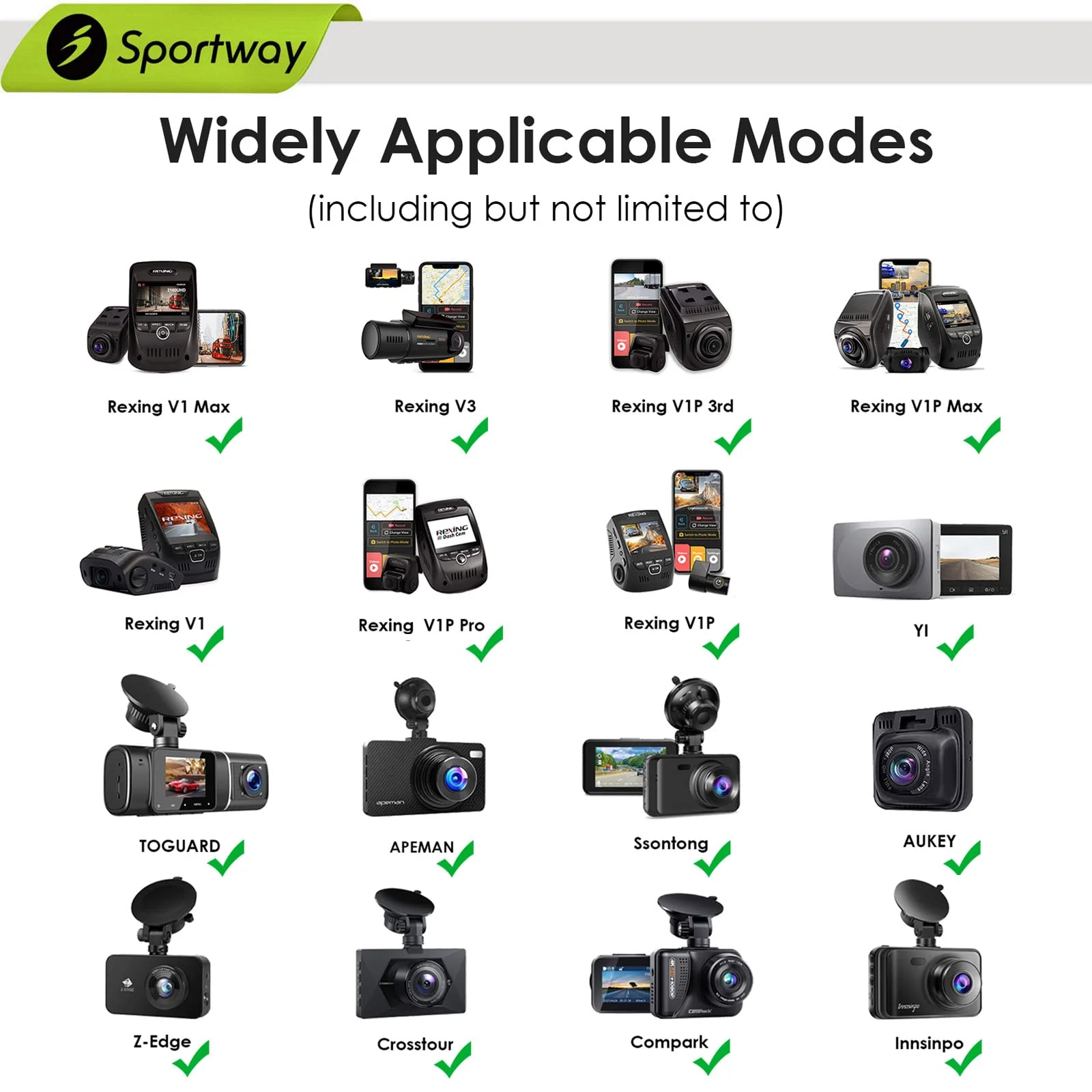 S40 Dash Cam Suction Mount (3rd Gen) with10pcs 360 Rotating Joints Compatible for Rexing, Old Shark, Yi, TOGUARD, Compark, Kingslim, Crosstour and Most Dash Cameras, DVR, GPS - Image 4