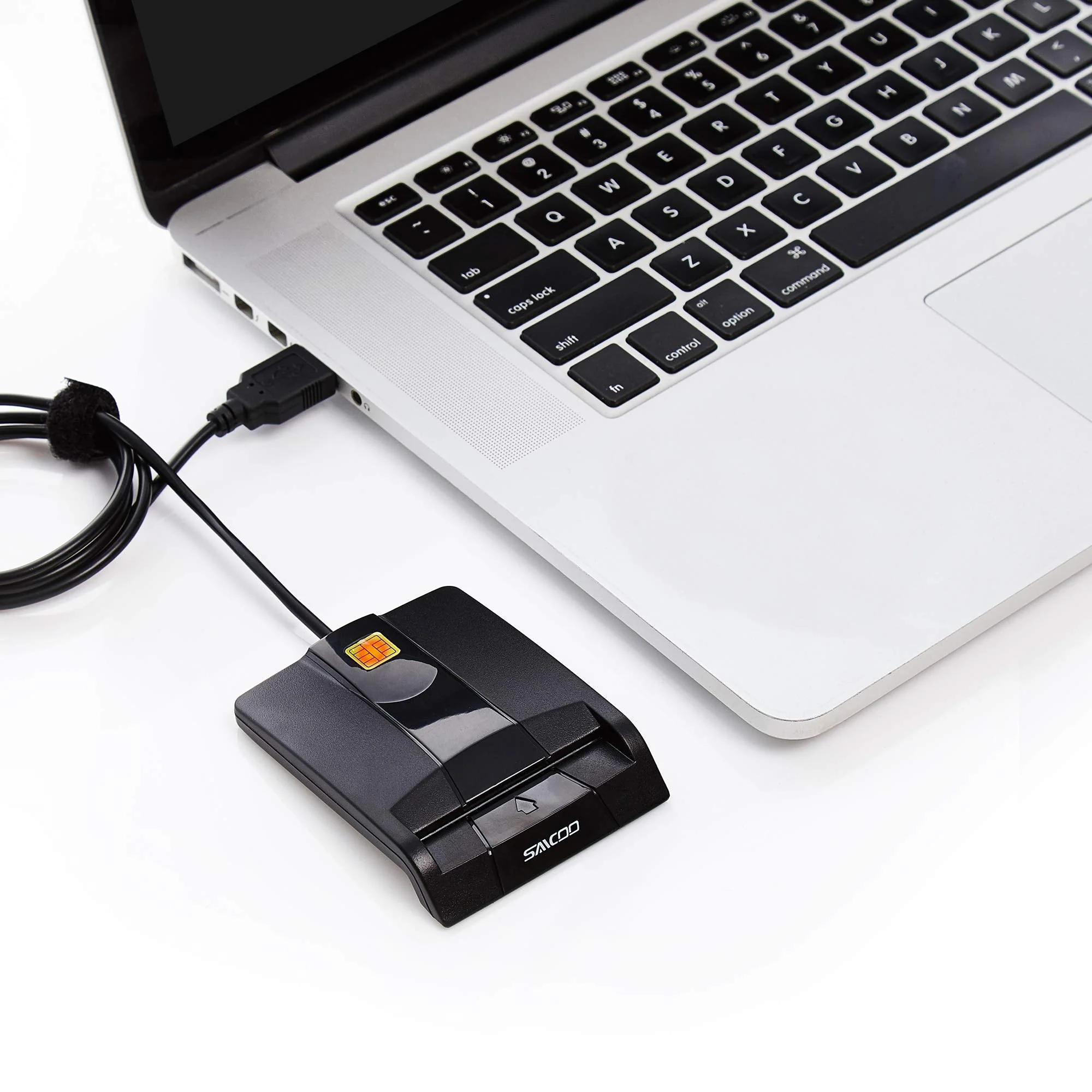 saicoo DOD Military USB Common Access CAC Smart Card Reader, Compatible with Mac Os, Win (Horizontal Version) CAC Card reader V1 - Image 6