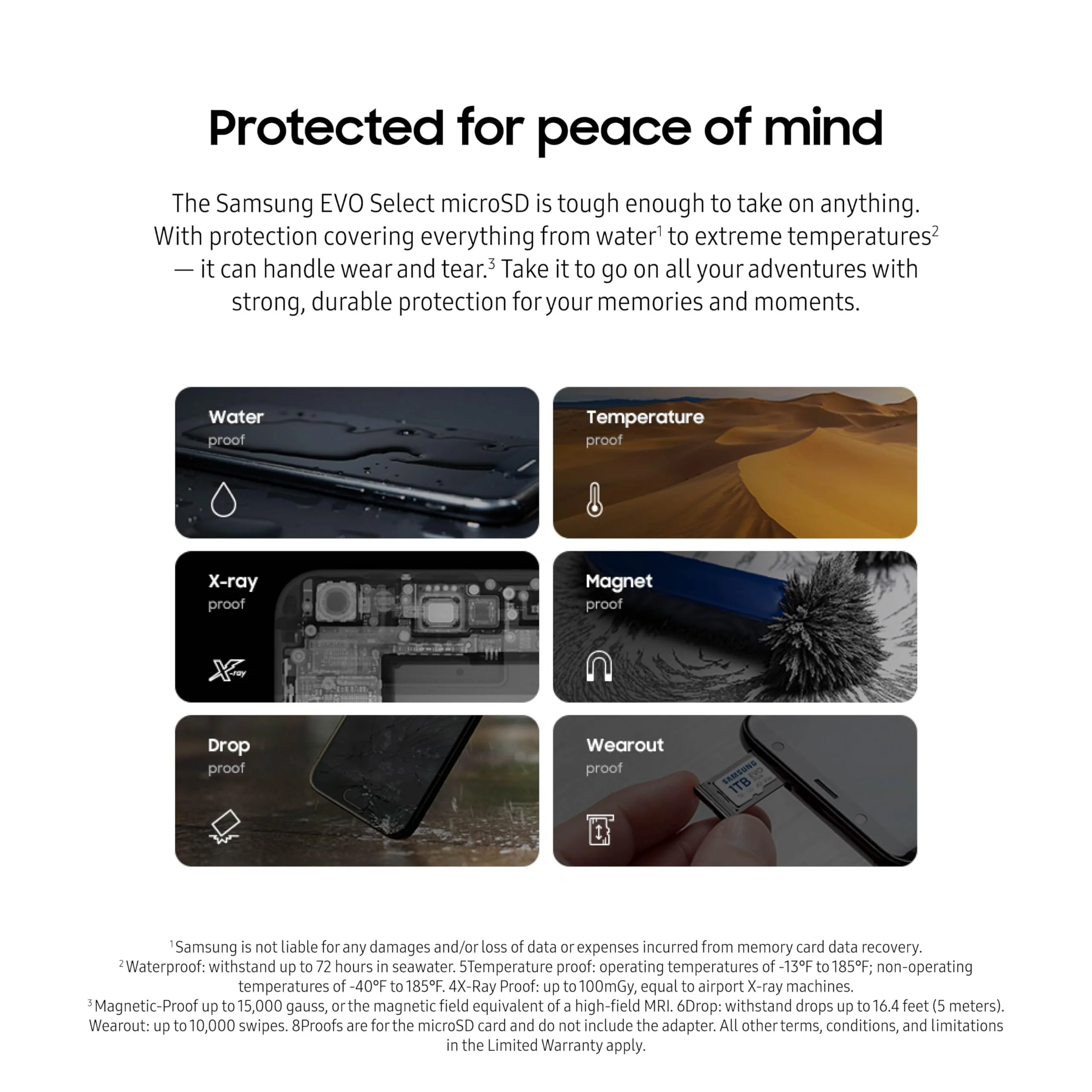 SAMSUNG EVO Select MicroSD Memory Card + Adapter, 128GB microSDXC, Speeds Up to 160 MB/s, UHS-I, C10, U3, V10, A2, Upgrade Storage for Phones, Tablets, Nintendo-Switch, MB-ME128SA/AM New Generation - up to 160 MB/s - Image 5