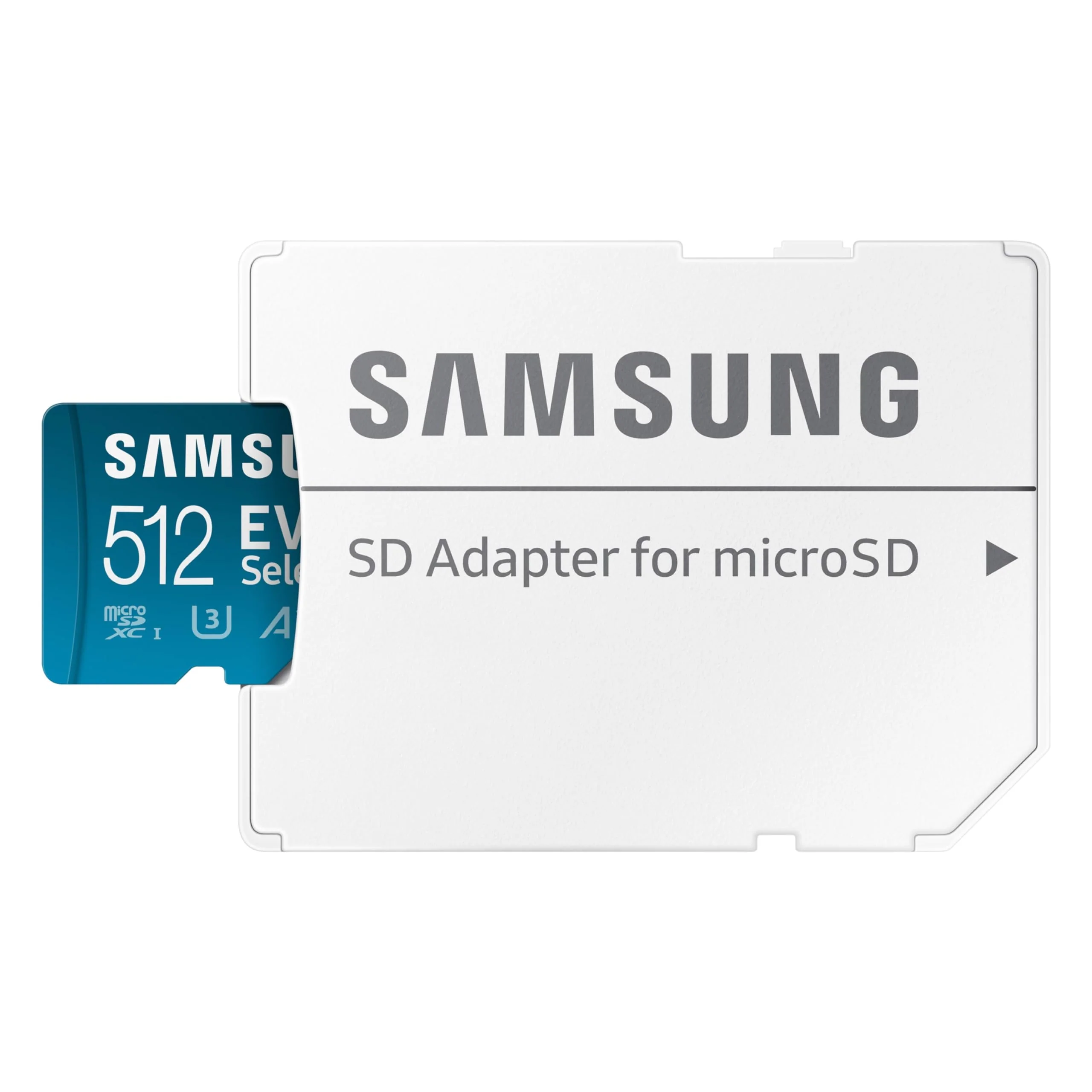 SAMSUNG EVO Select MicroSD Memory Card + Adapter, 512GB microSDXC, Speeds Up to 160 MB/s, UHS-I, C10, U3, V10, A2, Upgrade Storage for Phones, Tablets, Nintendo-Switch, MB-ME512SA/AM New Generation - up to 160 MB/s - Image 2