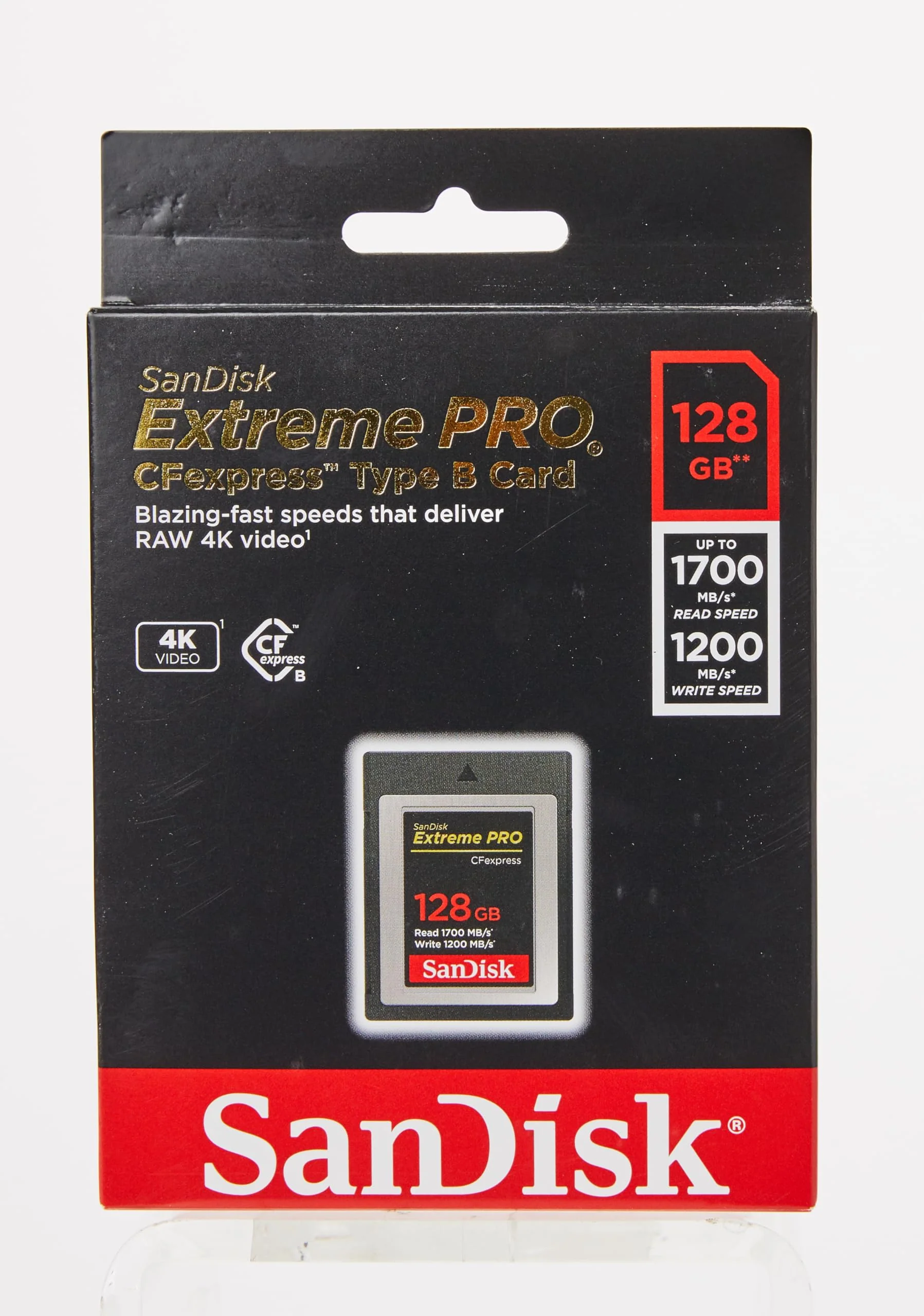 SanDisk 128GB Extreme PRO CFexpress Card Type B - SDCFE-128G-GN4NN, Silver Card Only - Image 6