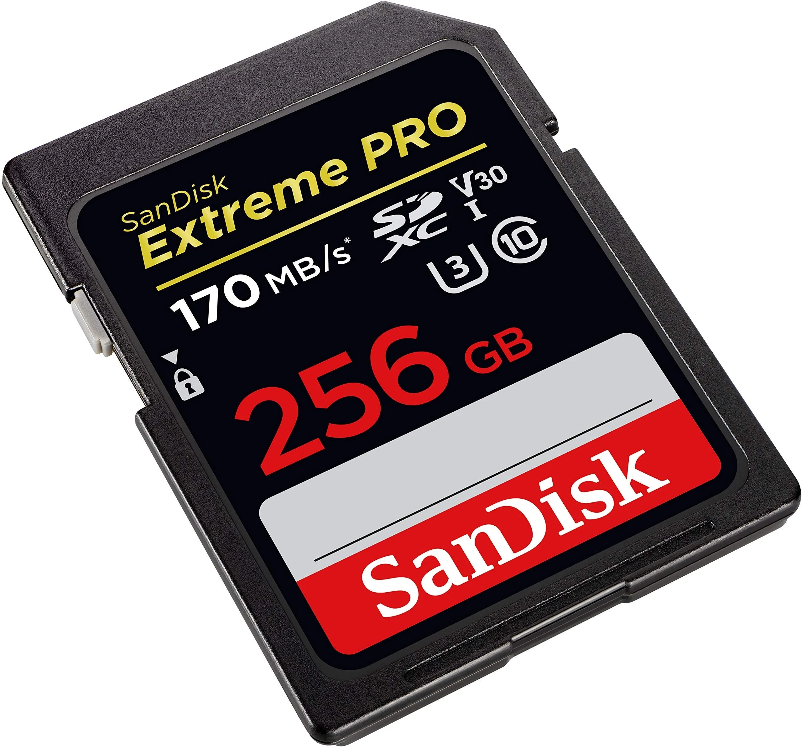 SanDisk 256GB Extreme PRO SDXC UHS-I Card - C10, U3, V30, 4K UHD, SD Card - SDSDXXY-256G-GN4IN Card Only - Image 2