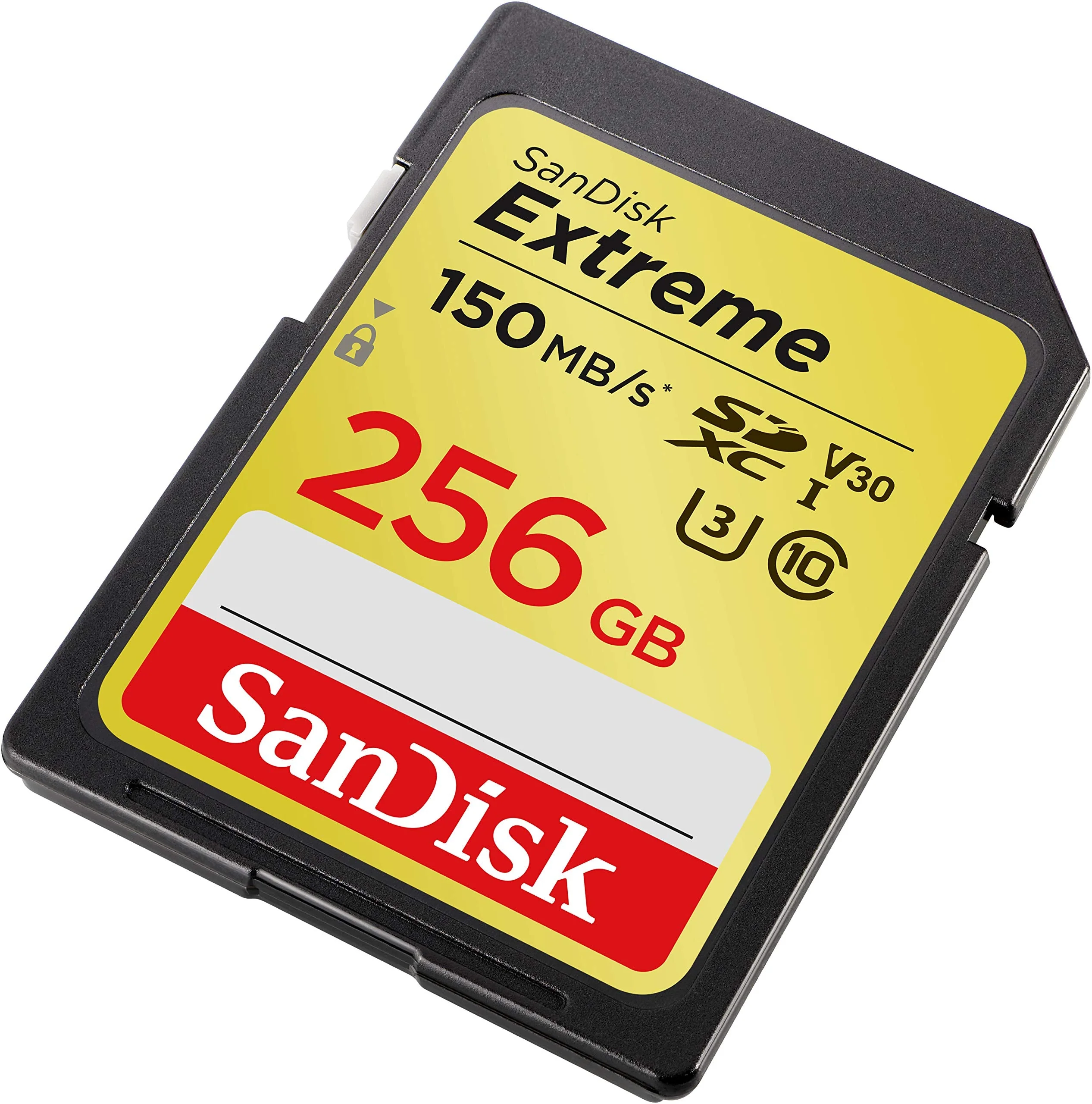 SanDisk 256GB Extreme SDXC UHS-I Card - C10, U3, V30, 4K UHD, SD Card - SDSDXV5-256G-GNCIN - Image 3