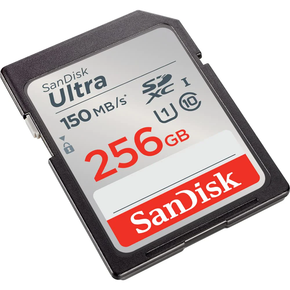 SanDisk 256GB Ultra SDXC UHS-I Memory Card - Up to 150MB/s, C10, U1, Full HD, SD Card - SDSDUNC-256G-GN6IN - Image 2