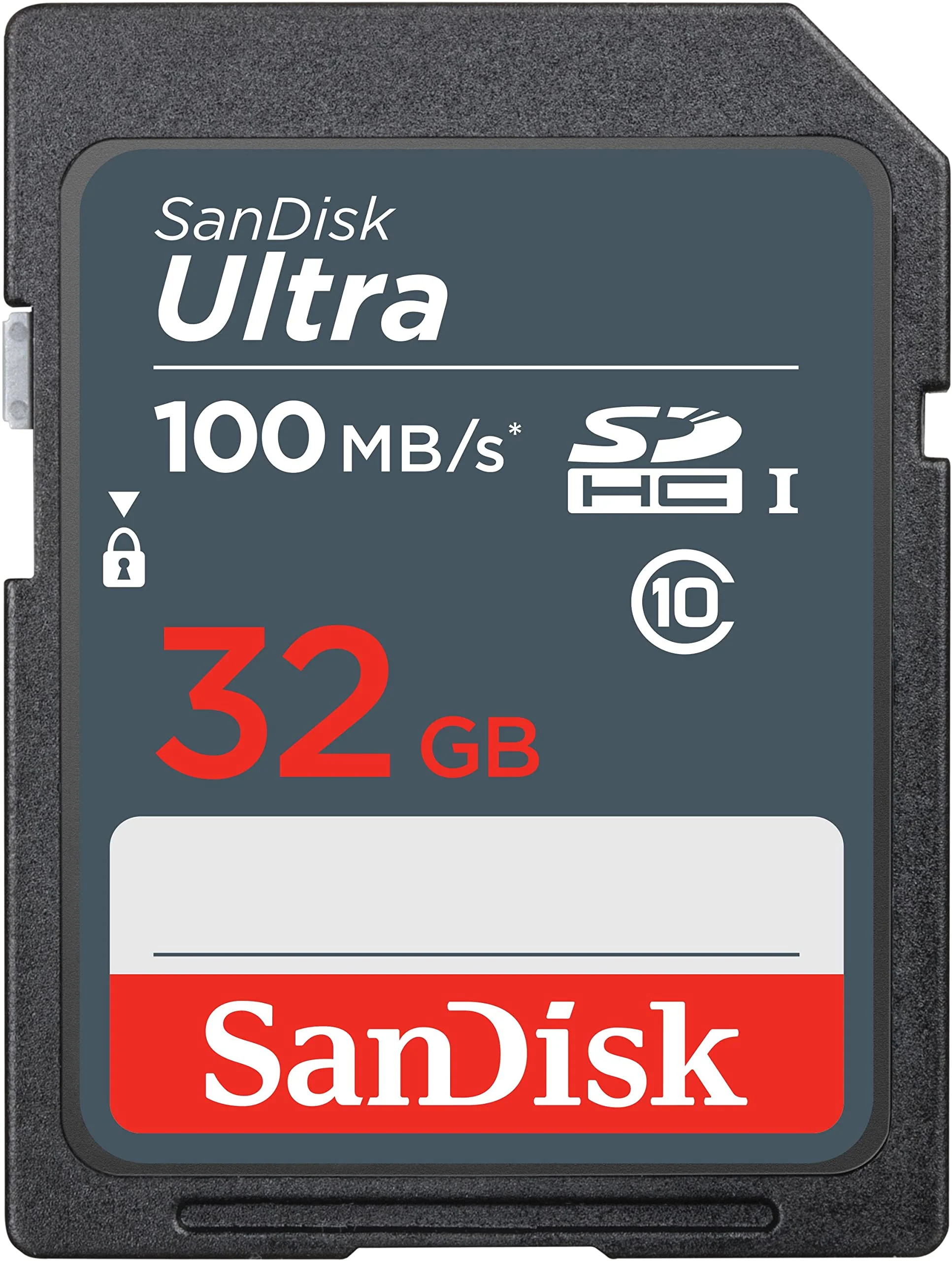 SanDisk 32GB Ultra SD Memory Card (10 Pack) SDHC UHS-I Card 100 MB/s Class 10 (SDSDUNR-032G-GN3IN) Bundle with (1) Everything But Stromboli SD/Micro Card Reader - Image 2