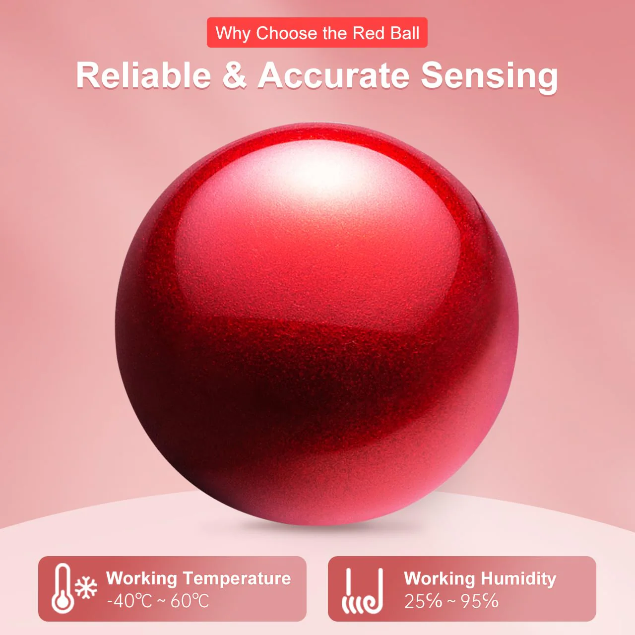 SANWA Trackball 44mm/1.73in, Replacement Ball GMAWBTTB138N/GMATB137, ELECOM DEFT PRO, and Other Compatible Trackball Mouse, Glossy Red 44 MM - Image 6