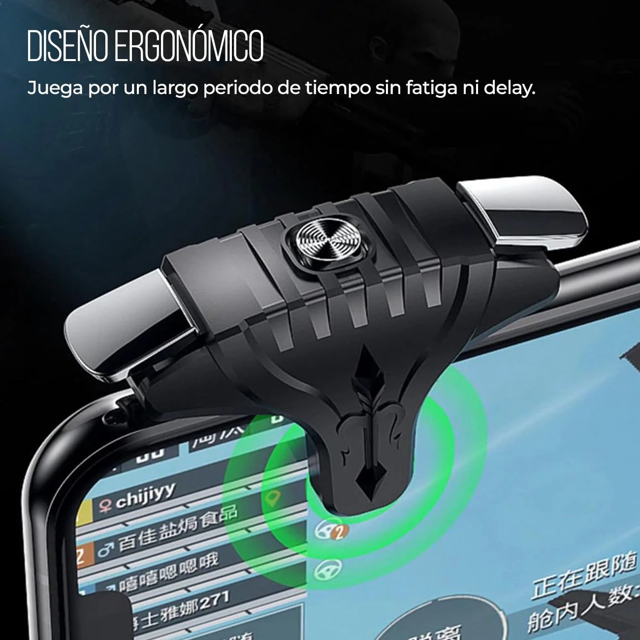 Sarafox Gamepad Triggers F01 with Buttons L1 R1 for Pulse Cell Gaming Pubg COD FreeFire - Image 3