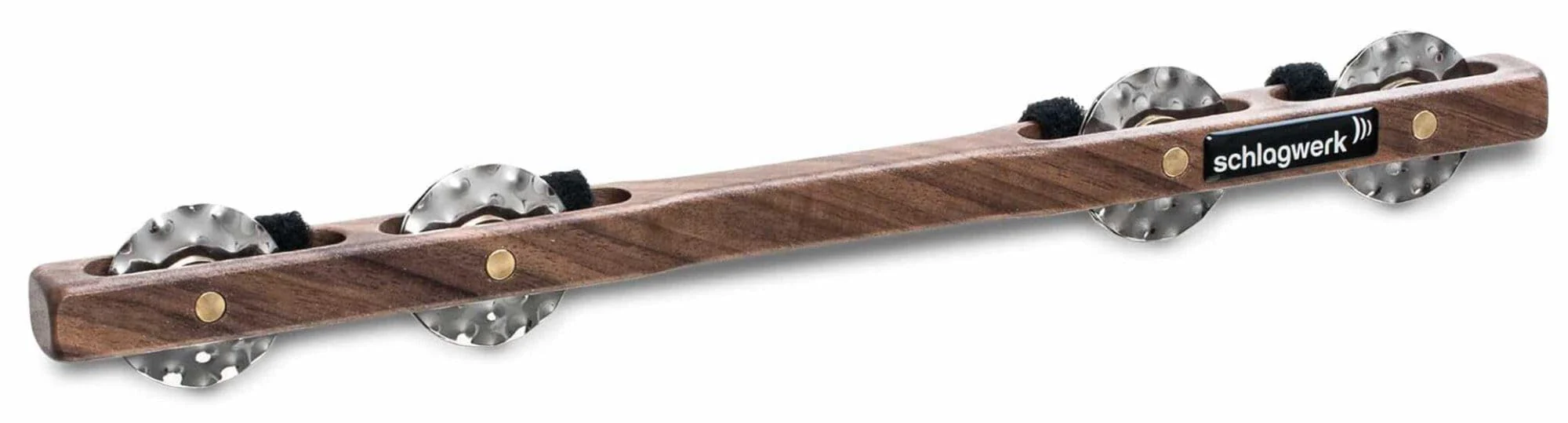 Schlagwerk JSR100 Rapid Jingle Stick - Hammered Stainless Steel Jingles