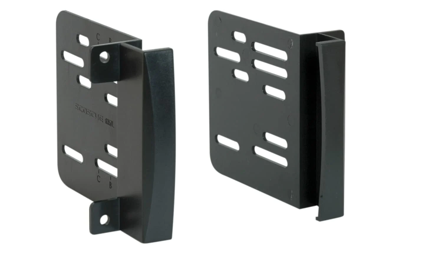 Scosche CR1291B Double DIN Dash Kit Compatible with Select 2007-2019 Chrysler, Dodge & Jeep Vehicles Black Dash Kit Only - Image 2