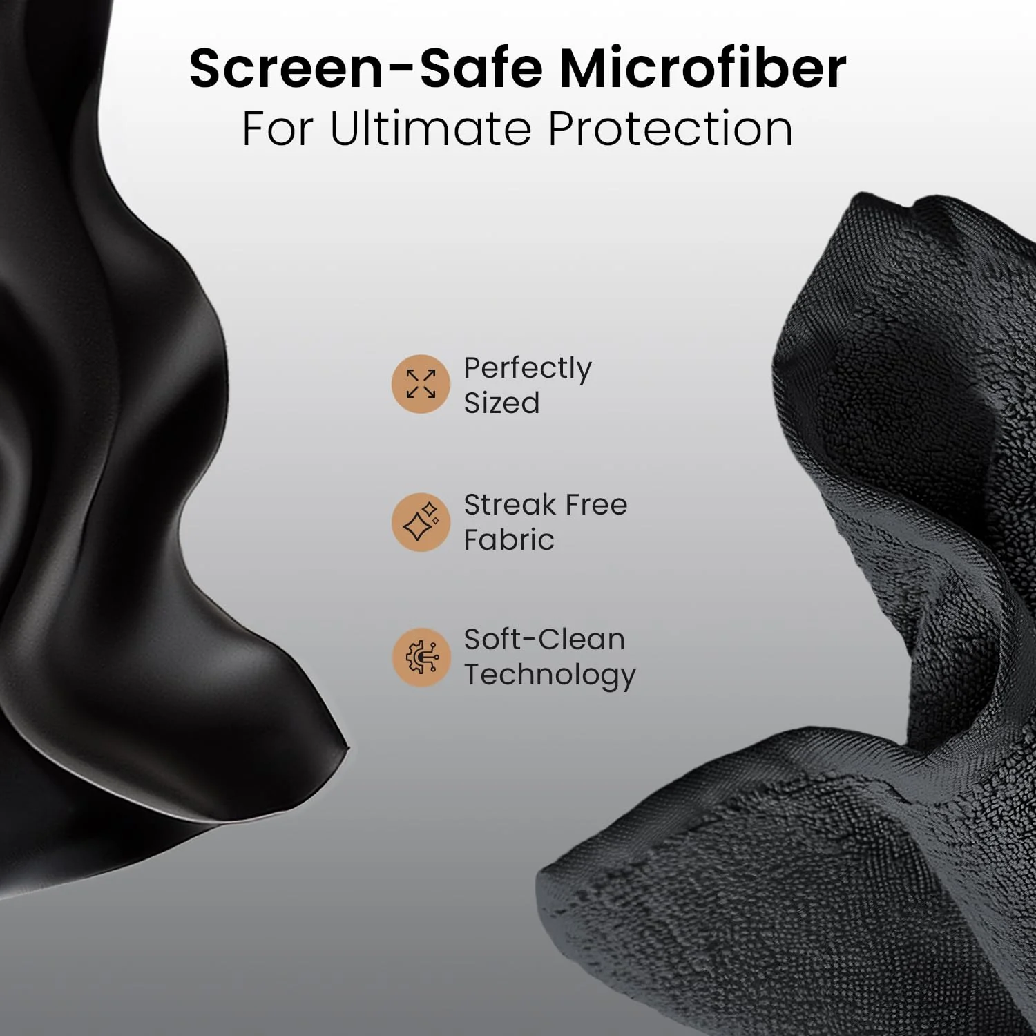 Screen Cleaner Spray and Wipe - TV screen cleaner spray and 2 Microfiber cloths, Computer Screen Cleaner, TV screen cleaner for Smart TV & Monitor, Laptop, MacBook, iPad and Electronic Devices - (2oz) - Image 4