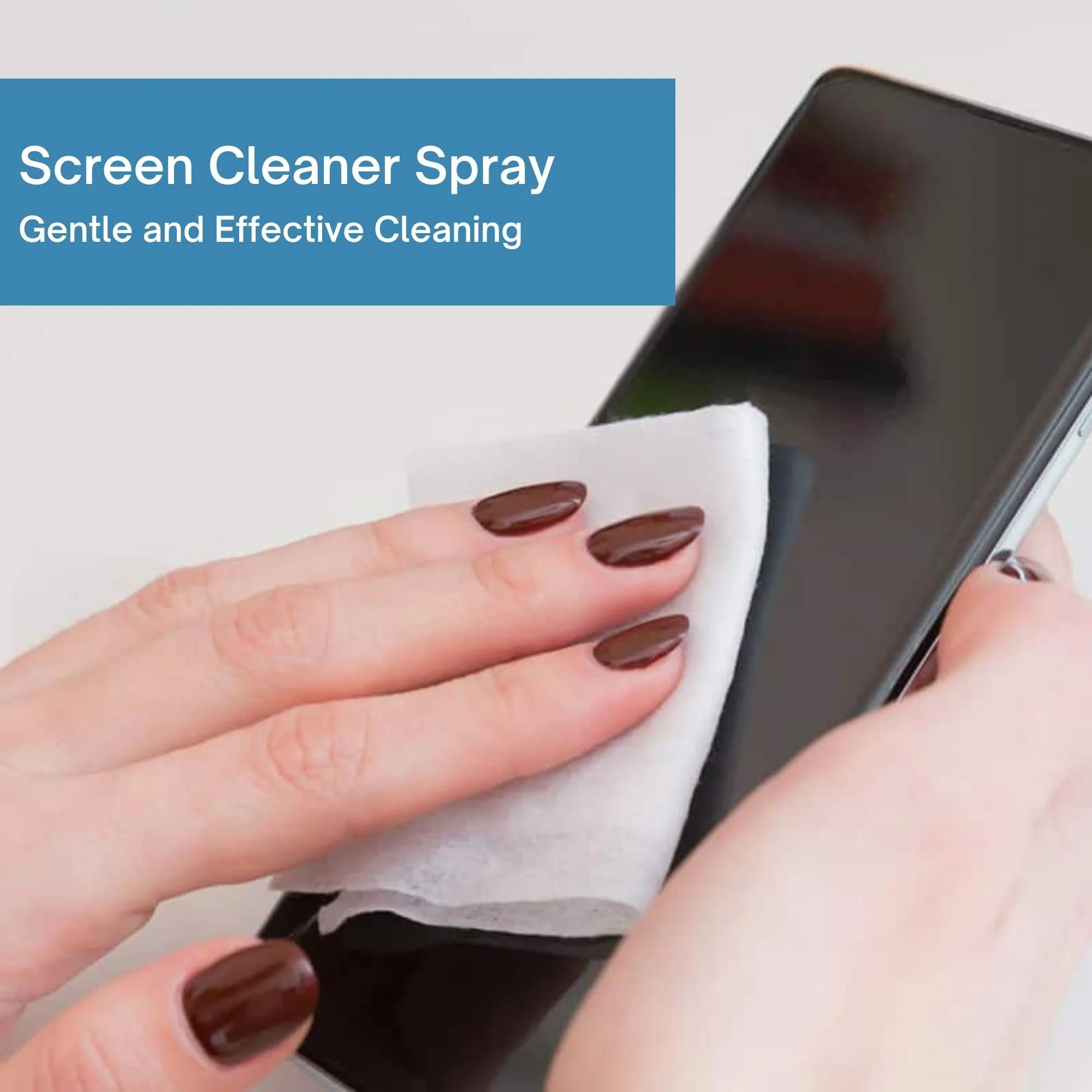 Screen Cleaner Spray Bottle with Microfiber Cloth for Electronical Devices (1.70 Ounces), Ideal for Laptops, Computers, Tv Screens, Phone Screens, Tablets, Camera Lenses, E-Readers, Eyeglasses 1 - Image 4