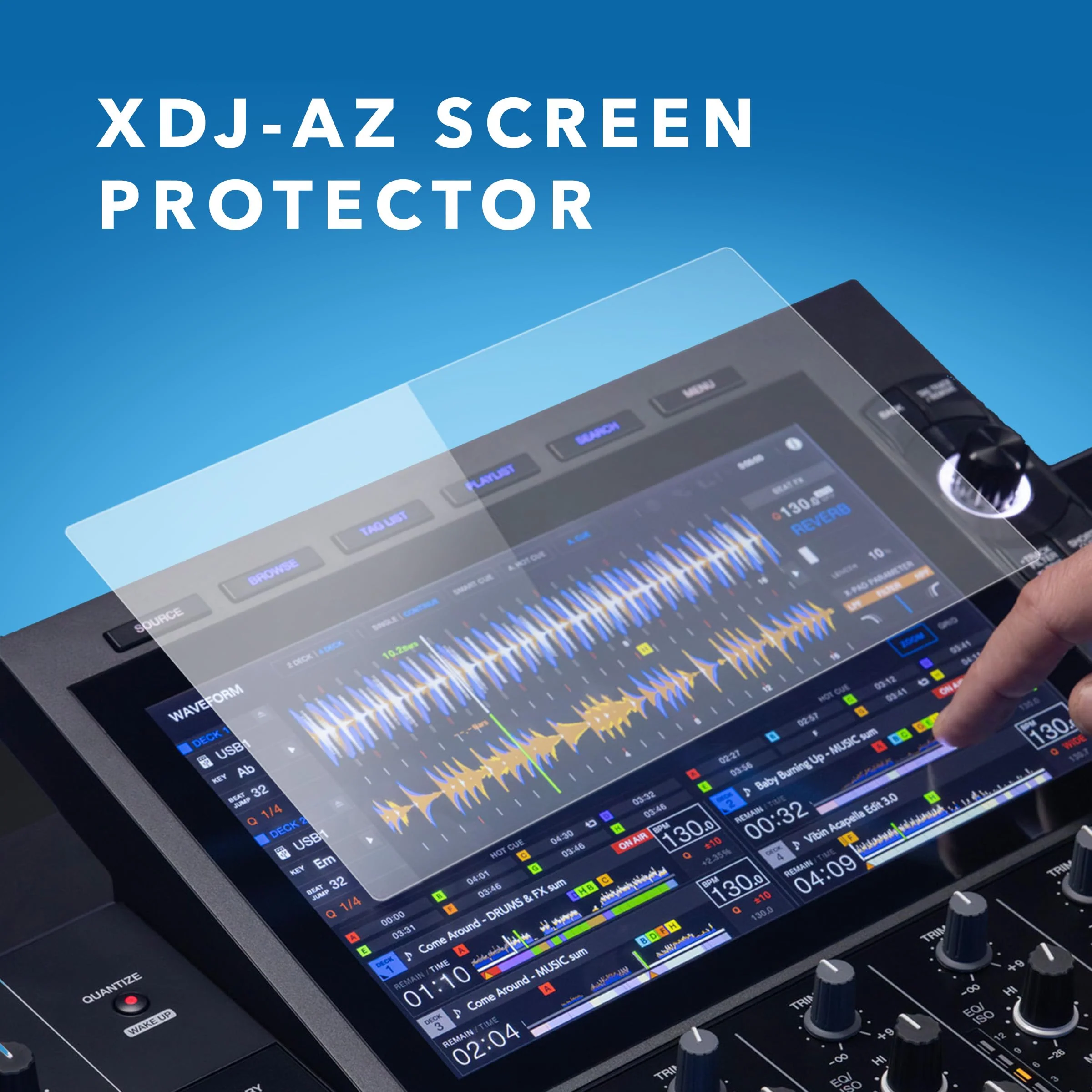 Screen Protector for AlphaTheta XDJ-AZ DJ Controller - Image 2