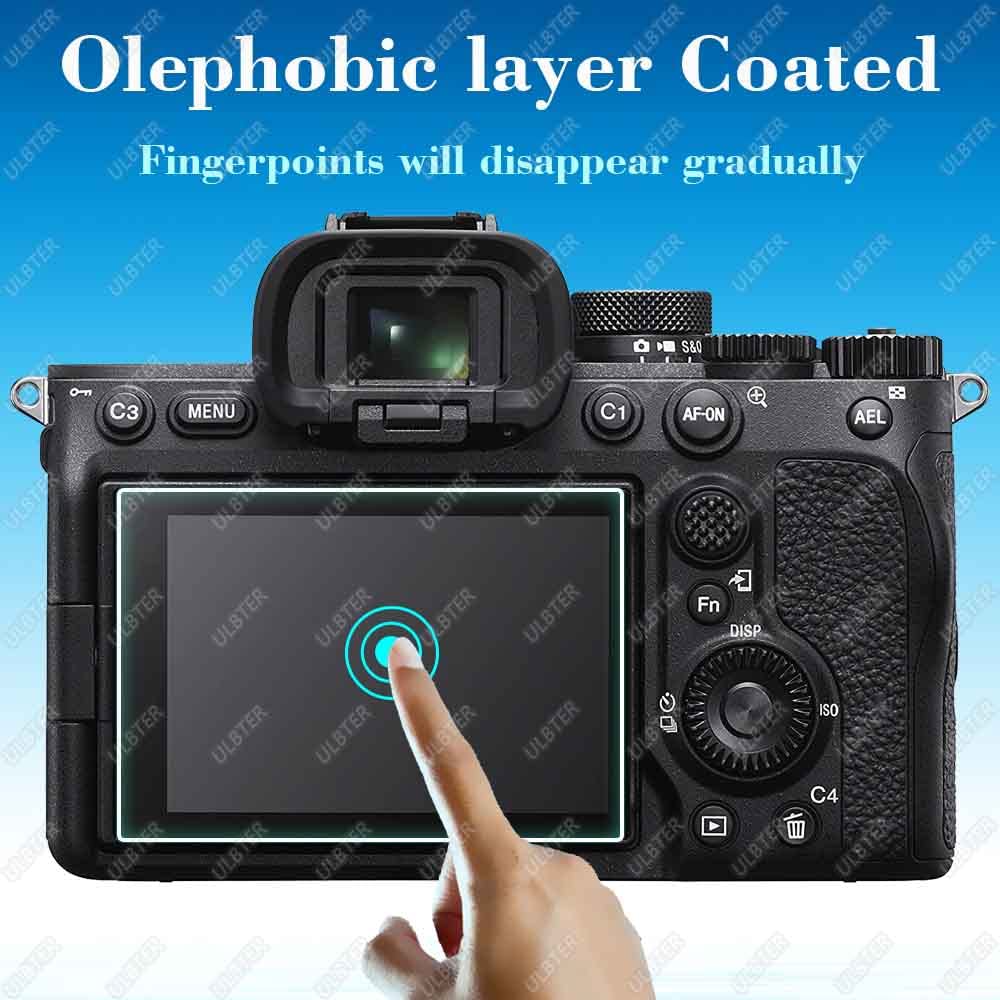 Screen Protector for Sony Alpha ZV-E10 II ZVE10 II/ZV-E1 ZVE1 A7 IV Alpha 7 IV A7IV 7IV Camera, 0.3mm 9H Hardness Tempered Glass Cover Anti-Scrach Anti-Fingerprint [3 pieces] A7 IV / ZV-E1 / ZVE10 II - Image 4