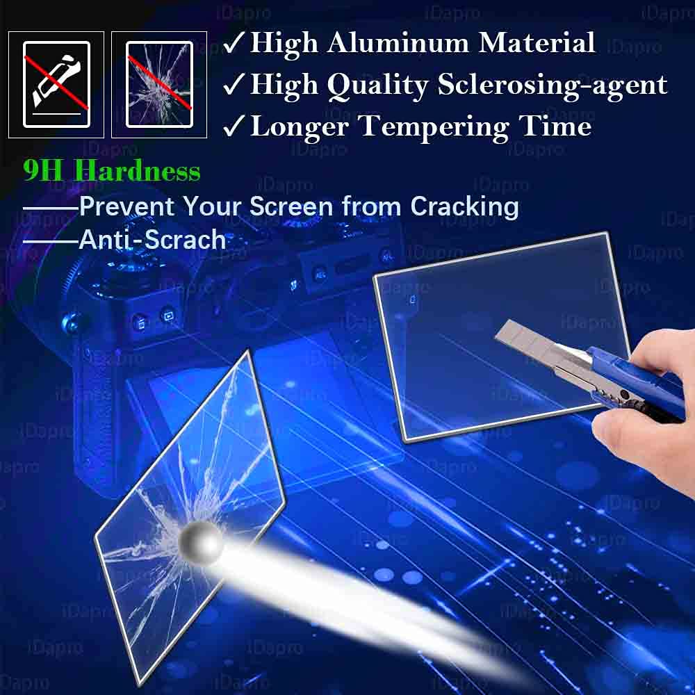 Screen Protector for Sony ZV-1F ZV1F Vlog Camera [3 Pack] Tempered Glass Easy Installation - Image 3