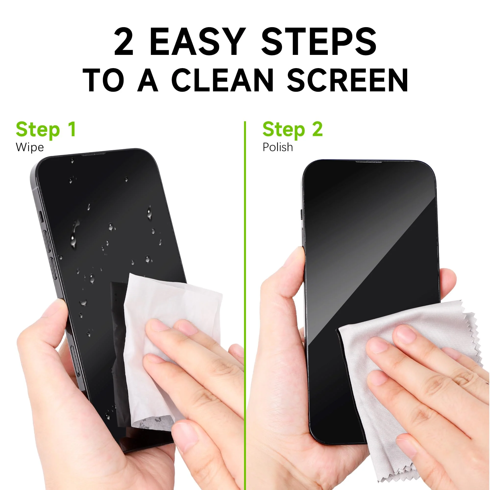 Screen Wipes Individually Wrapped, EOTW Lens Wipes for Eyeglasses Pre-moistened Computer Phone Glasses Cleaning Wipes for iPhone iPad Tablet PC Computer LED Screen, Pack of 120 120 Count (Pack of 1) - Image 2