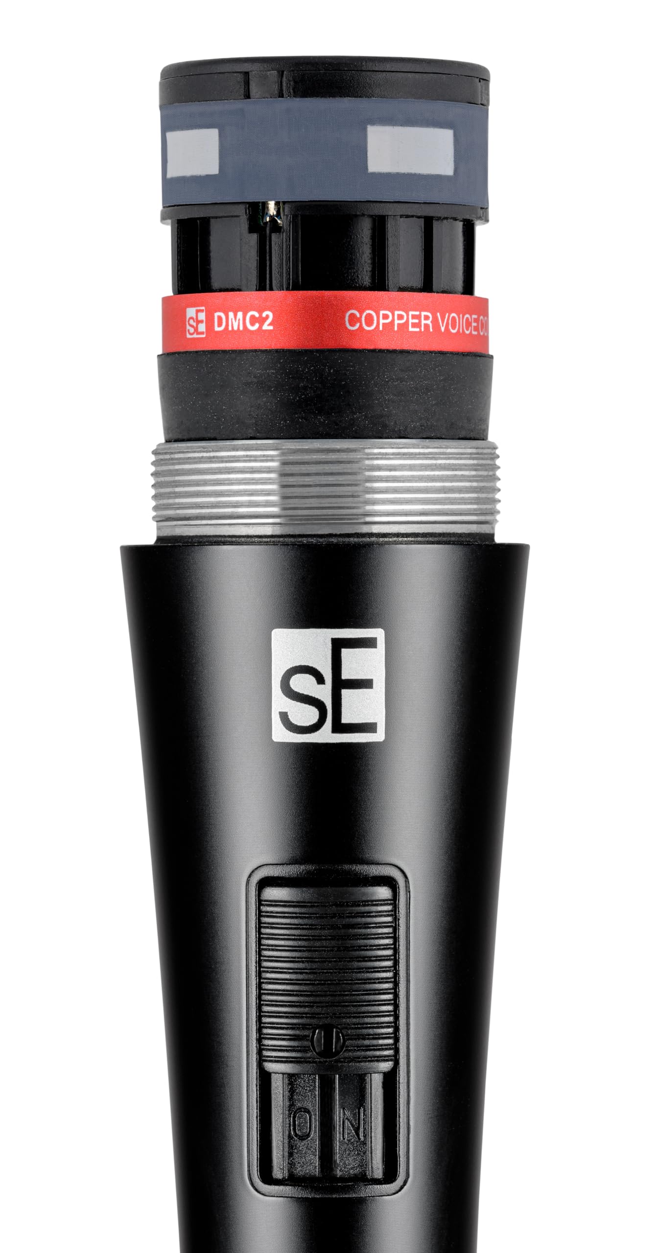SE Electronics V2-SW-XLR Supercardioid Dynamic Handheld Microphone with On/Off Switch (Includes 15' Cable) - Image 5