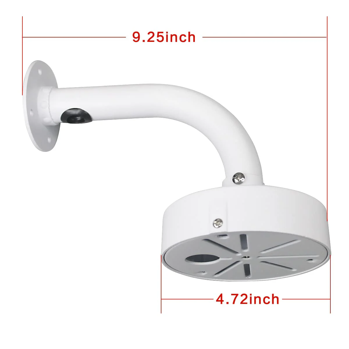 Security Camera Mount Bracket, Dome Camera Mount Universal Camera Wall Mounting Bracket/IP Camera for CCTV Security Camera, L Type - Image 2