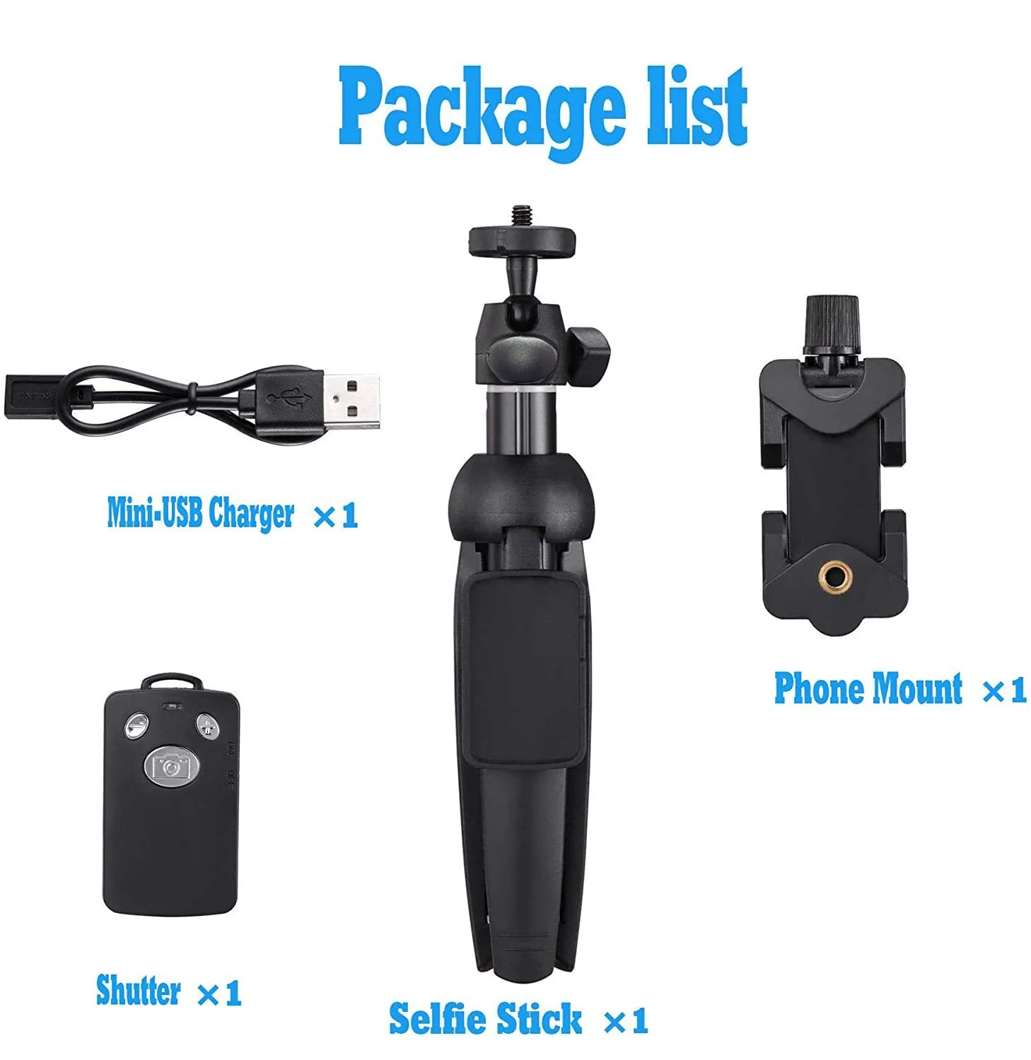 Selfie Stick, 40 inch Extendable Selfie Stick Tripod,Phone Tripod with Wireless Remote Shutter Compatible with iPhone 13 12 11 pro Xs Max Xr X 8Plus 7, Android, Samsung Galaxy S20 S10 and More - Image 7