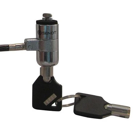 Sendt Black Notebook/Laptop Keyed Lock Security Cable - Image 3