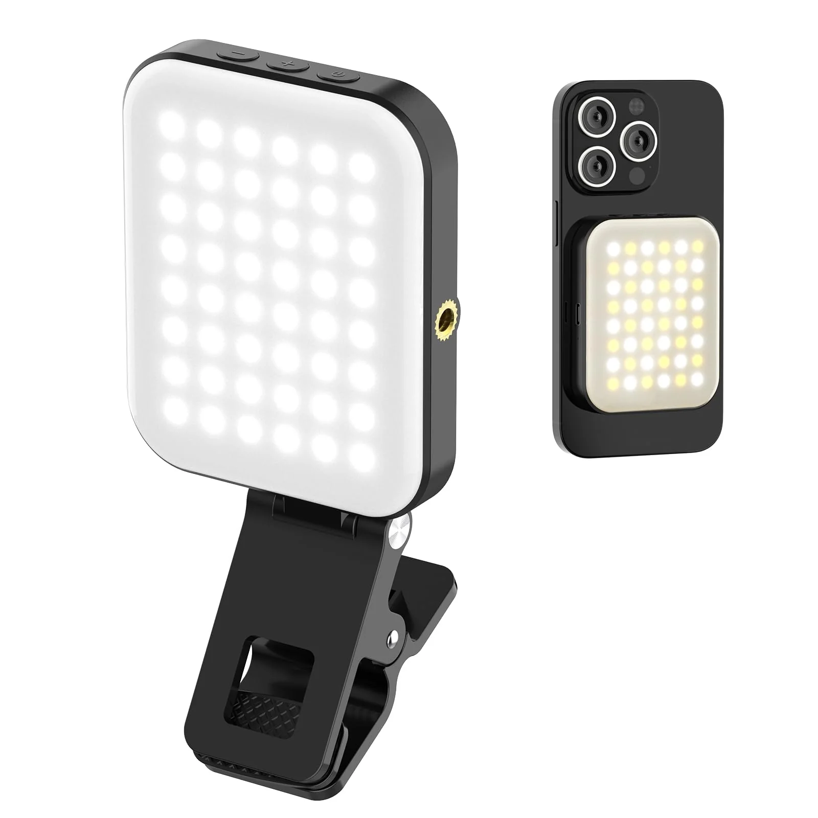 Sensyne Magnetic Selfie Light, LED Fill Light Compatible with Magsafe, iPhone, Android, iPad, Laptop, for Selfies/Photography/TikTok/Zoom Calls/Video Conference Magnetic Clip Light