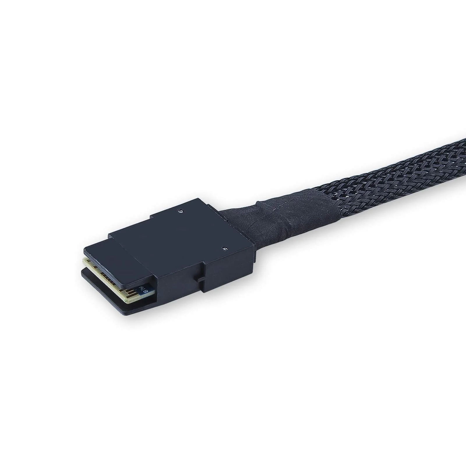 SFF-8643 to SFF-8087 Internal Mini SAS HD Cable, Compatible with Raid Controller Hard Drive, 100-Ohm, 0.5-m(1.6ft), 2 Pack Straight 0.5m - Image 5