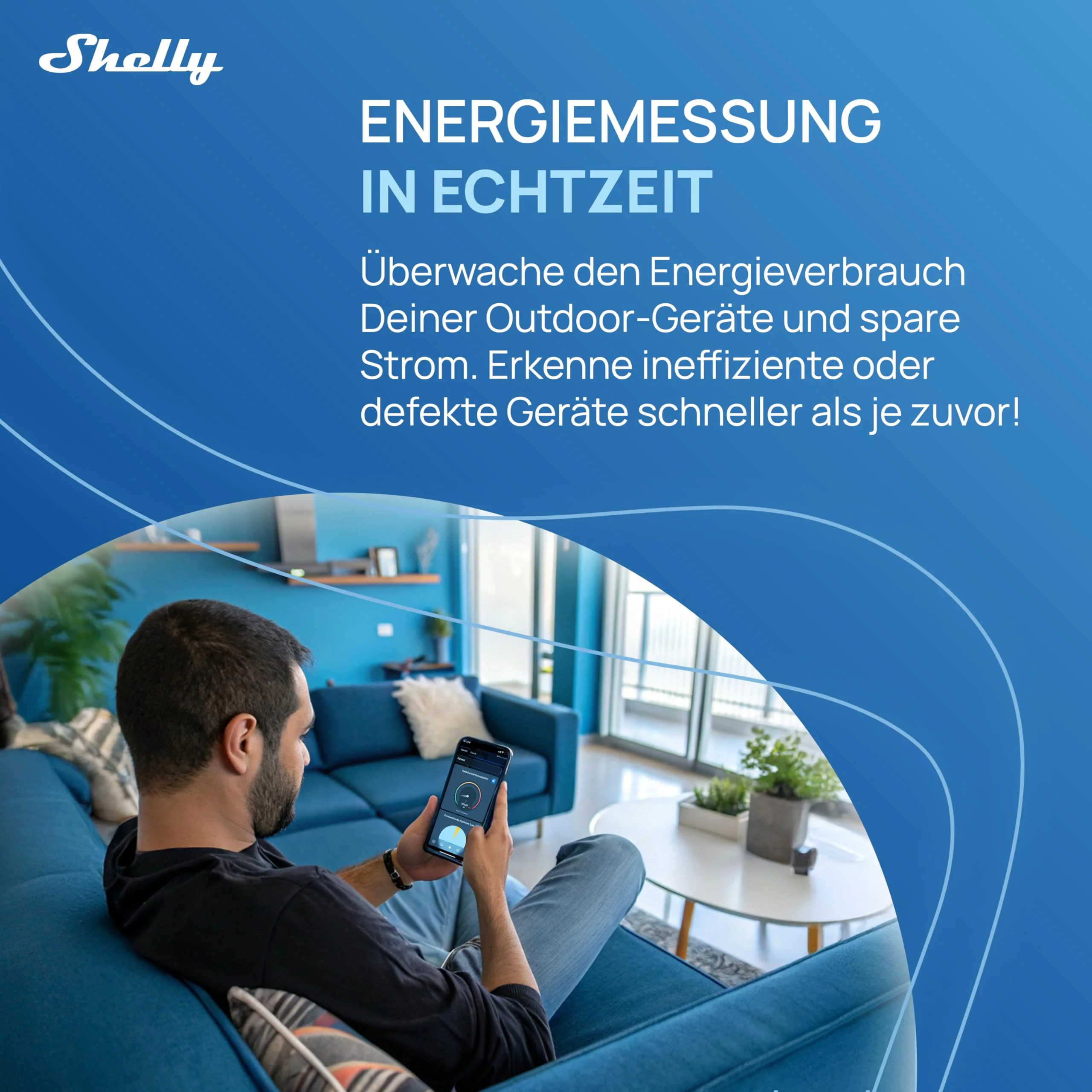 Shelly Outdoor Plug S Gen3, WiFi Smart Socket for Outdoor Use, IP44, Matter Certified, 12A, 2500W, Outdoor Lighting, Power Measurement, Outdoor Automation, Alexa, Google, Apple Homekit 1 piece - Image 5
