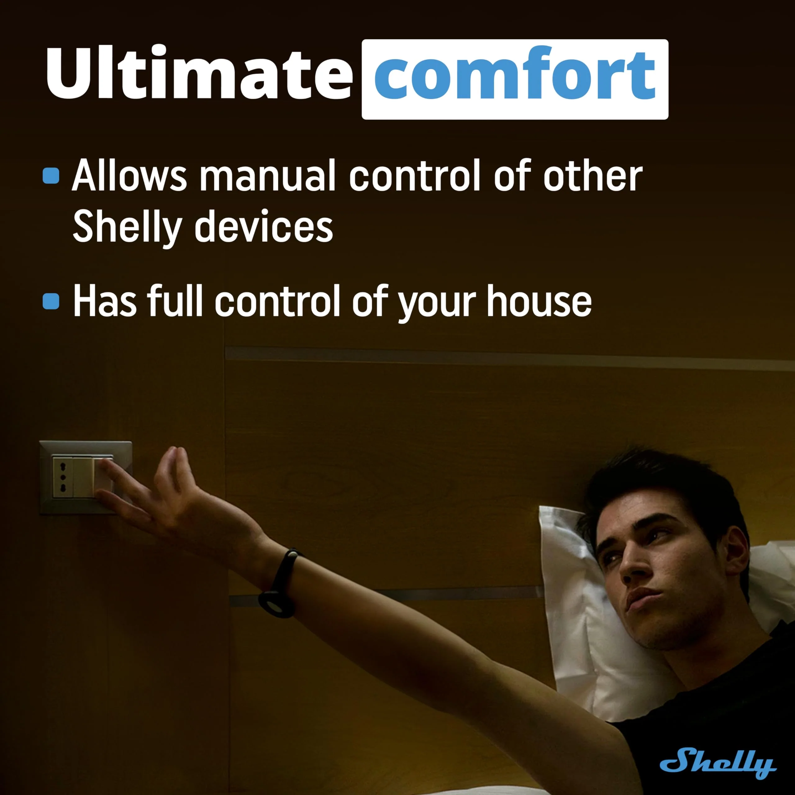 Shelly Plus i4 DC WiFi Smart Controller 4 Digital Inputs Relay Switch Home Automation Alexa & Google iOS & Android No Hub Required Remote Control Smart Lighting 1er Pack - Image 2