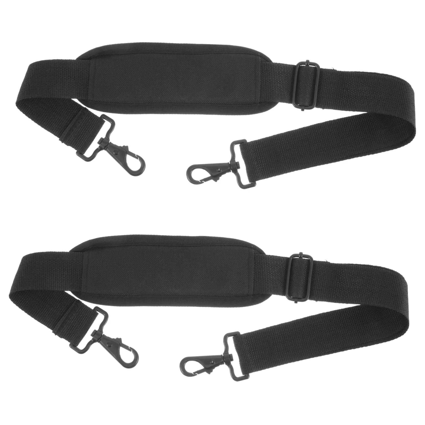 Shoulder Strap 2pcs Violin Case Shoulder Strap Canvas Black Shoulder Straps Padded Shoulder Bags Postman Shoulder Strap Backpack Straps Replacement Shoulder Strap for Bag