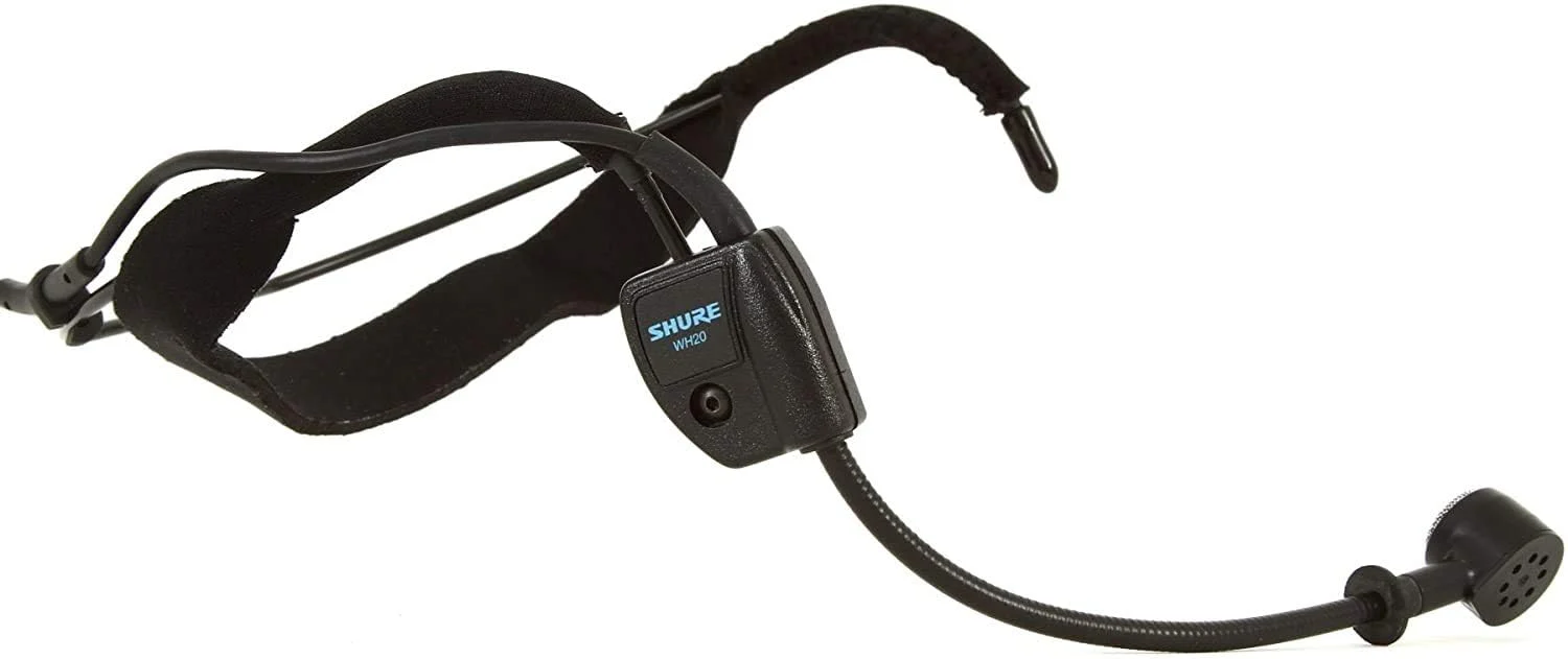 Shure WH20 Dynamic Headset Microphone - Rugged, Lightweight, Secure Fit for Active Mic Users, for Instructors/Musicians, Right-Angle 1/4 (6.3mm) Connector for Unbalanced Mic Input (WH20QTR) 1/4-inch (6.35 mm) phone plug - Image 5