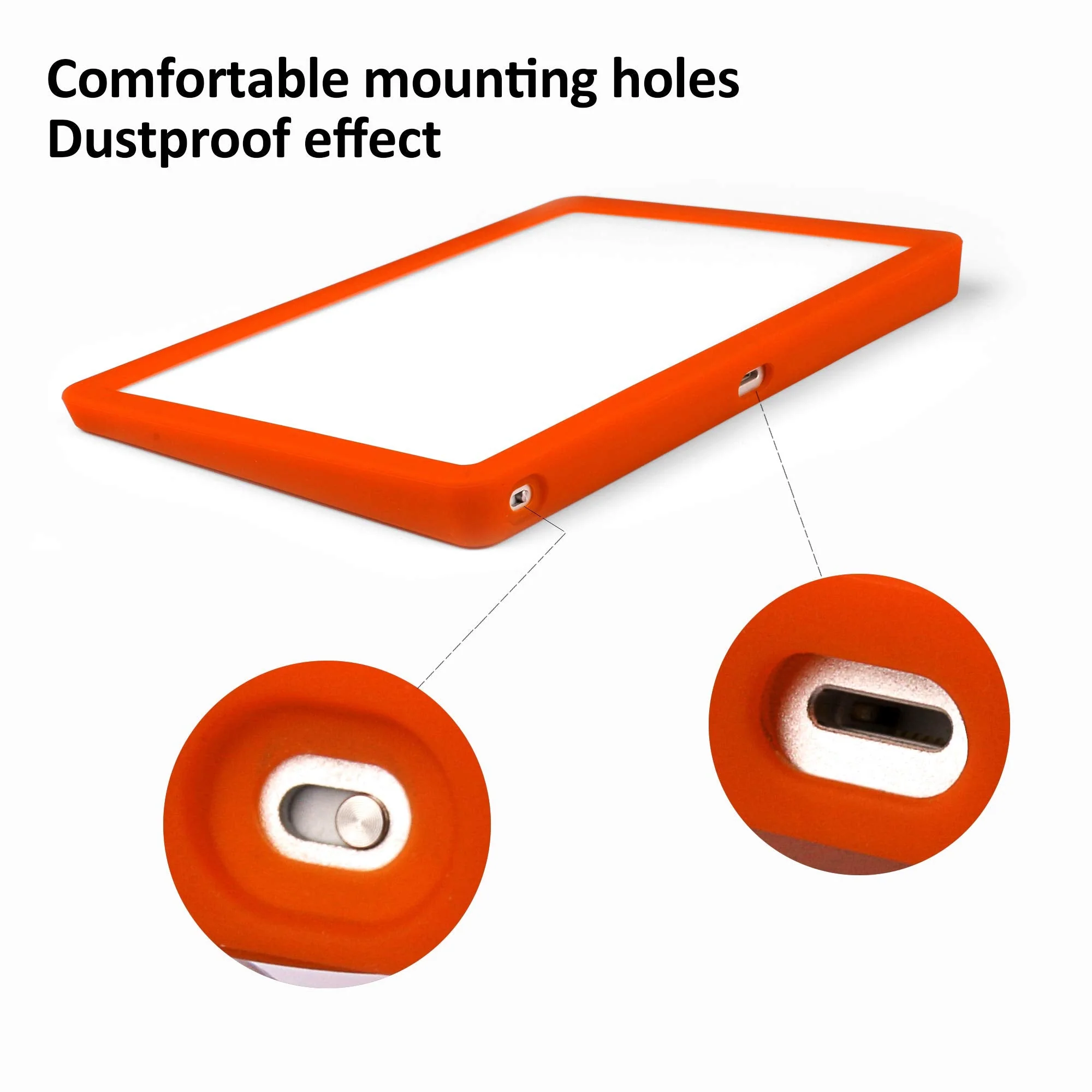 Silicone case for Magic Trackpad 2 Silicon case for Apple Wireless Touchpad Apple Trackpad Protective Cover，Anti-dust and Anti-Scratch Washable Wear-Resistant Silicone Skin (red) red - Image 3